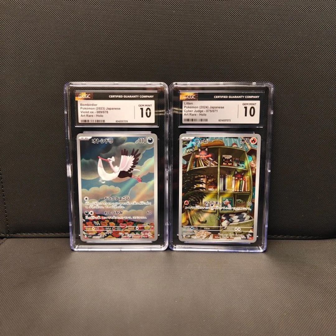 Pokémon - 2 Graded card - CGC 10 - Scarlet & Violet