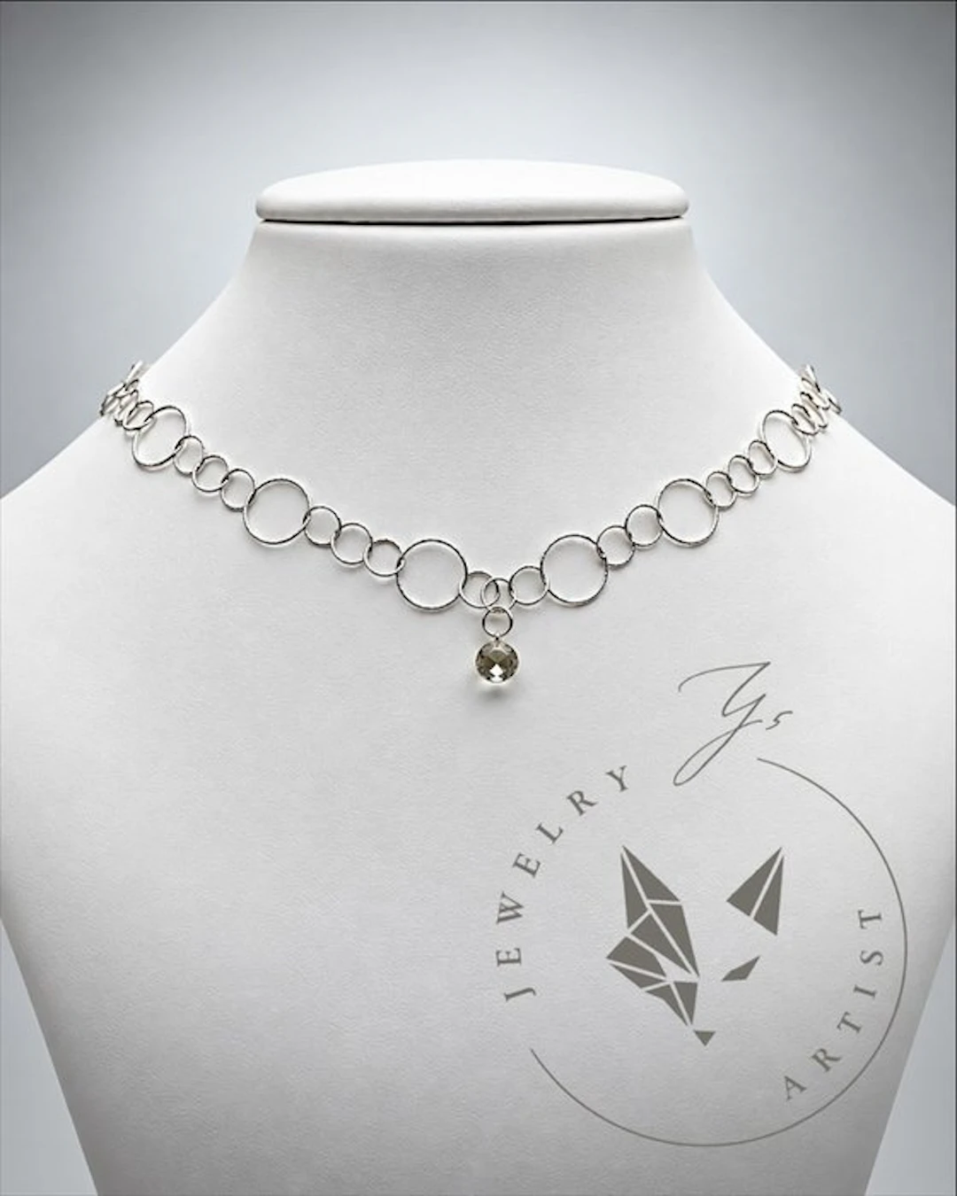 Designer Jewelry - Champagne Citrine - 925 Silver...