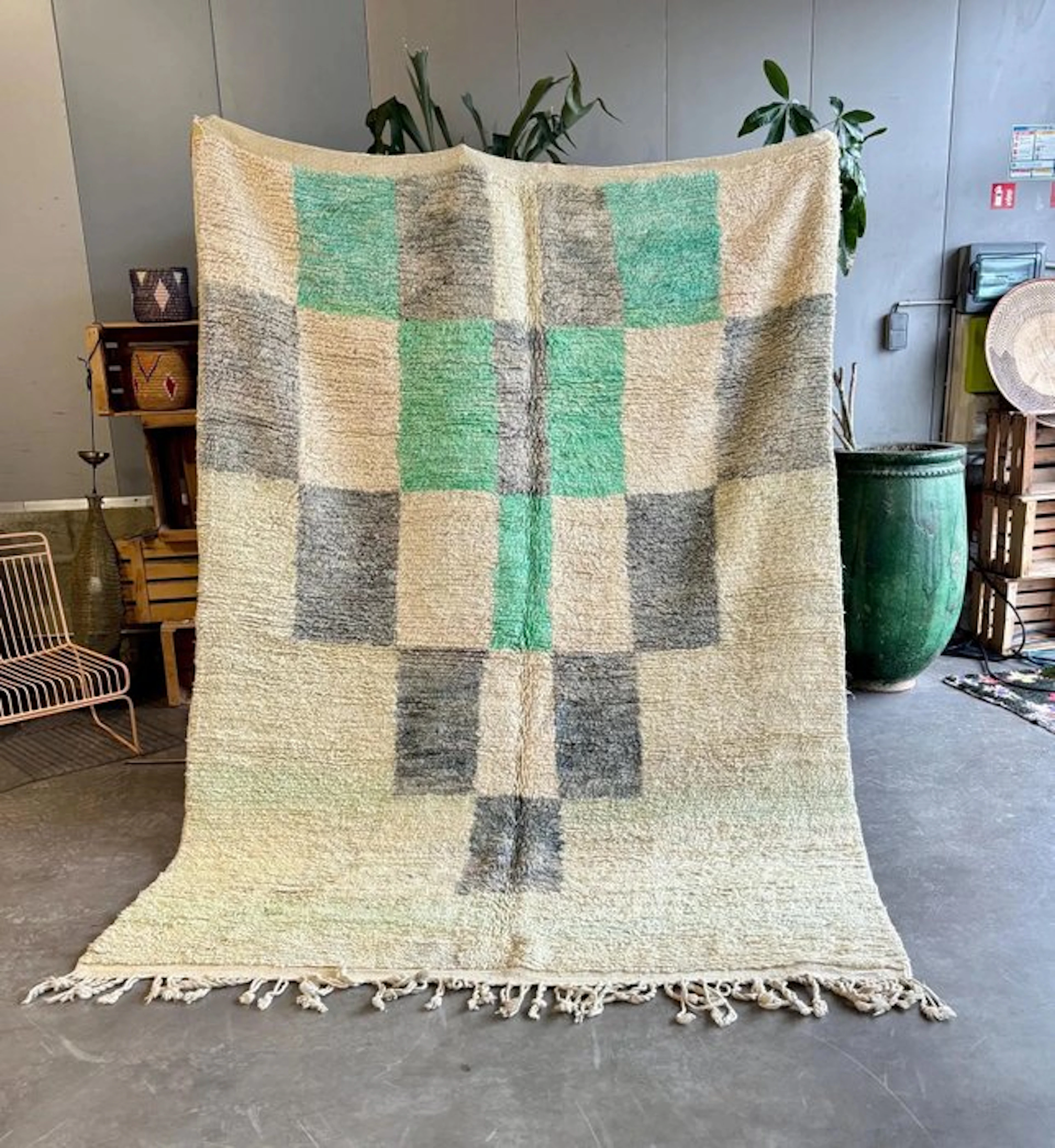 Colorful Modern Moroccan Berber Rug 200x300 cm – Boho...