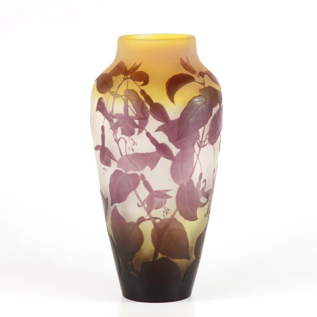 Emile Gallé - Vase - Glass