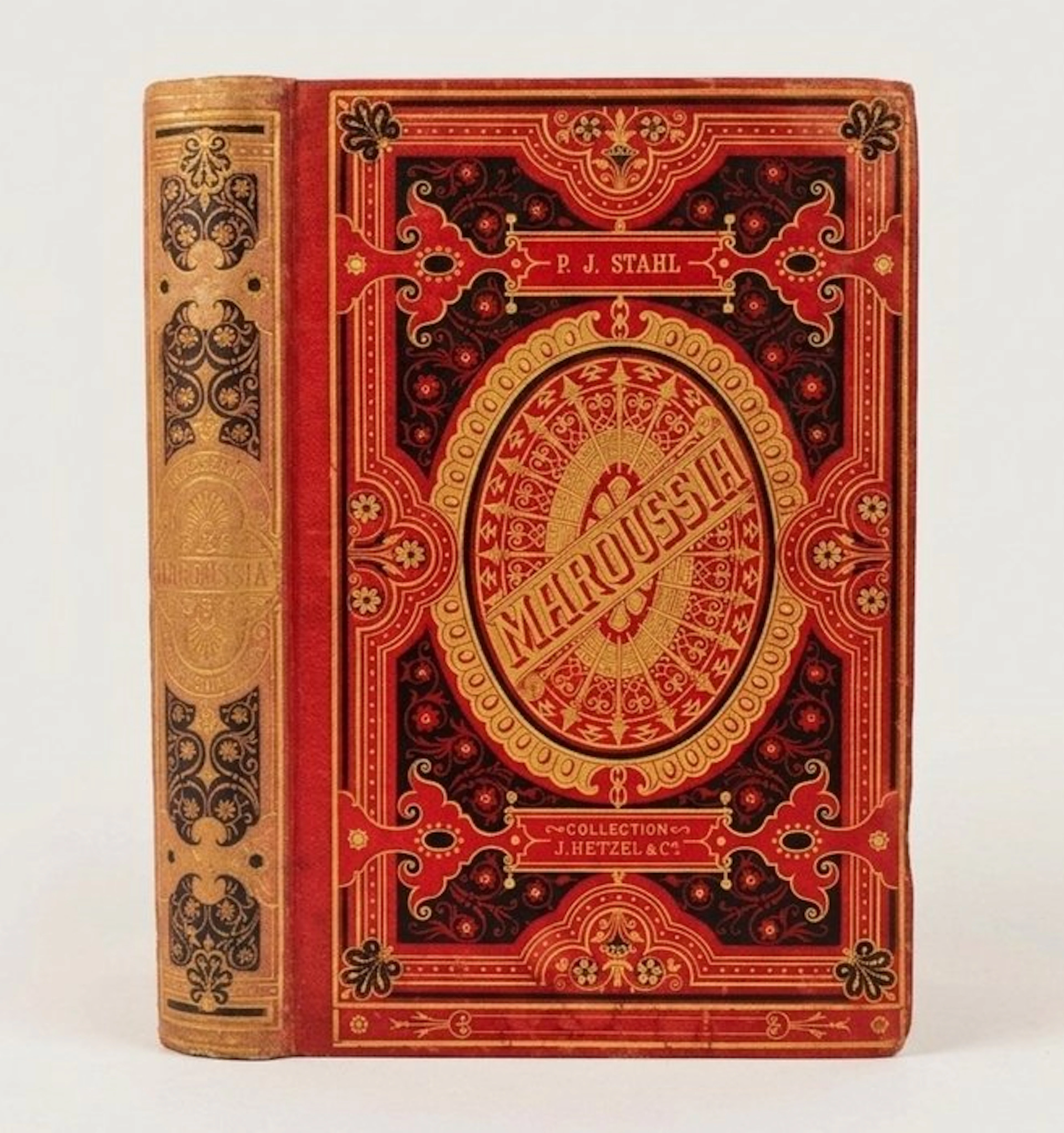 P. J. Stahl - Maroussia – Superbe cartonnage Hetzel en...