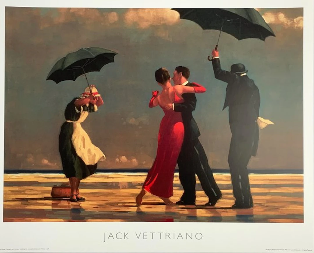 Jack Vettriano - The singing Butler - Artprint 60x80cm...