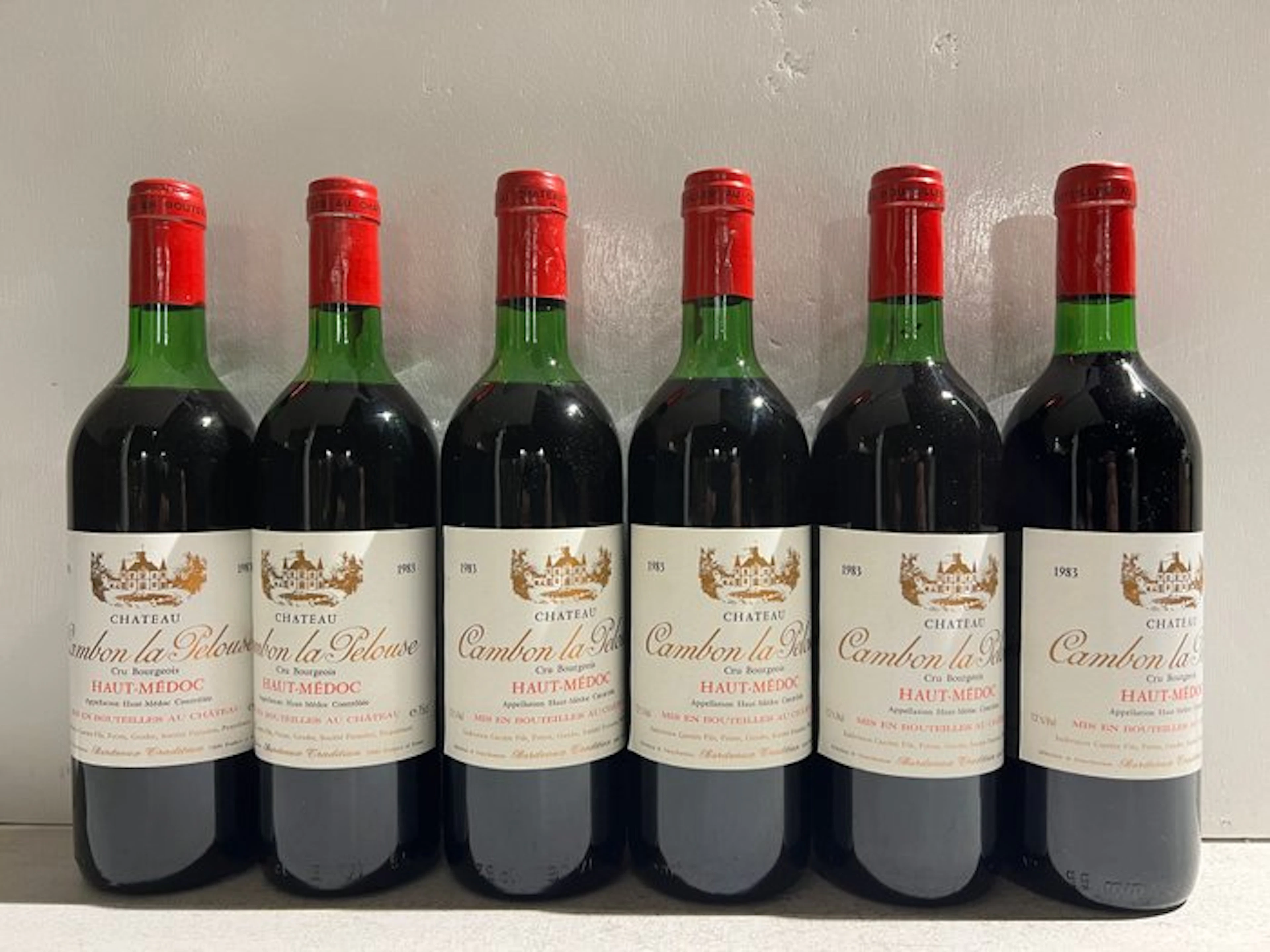 1983 Chateau Cambon la Pelouse - Haut-Médoc Cru Bourgeois - 6 Bottles (0.75L)
