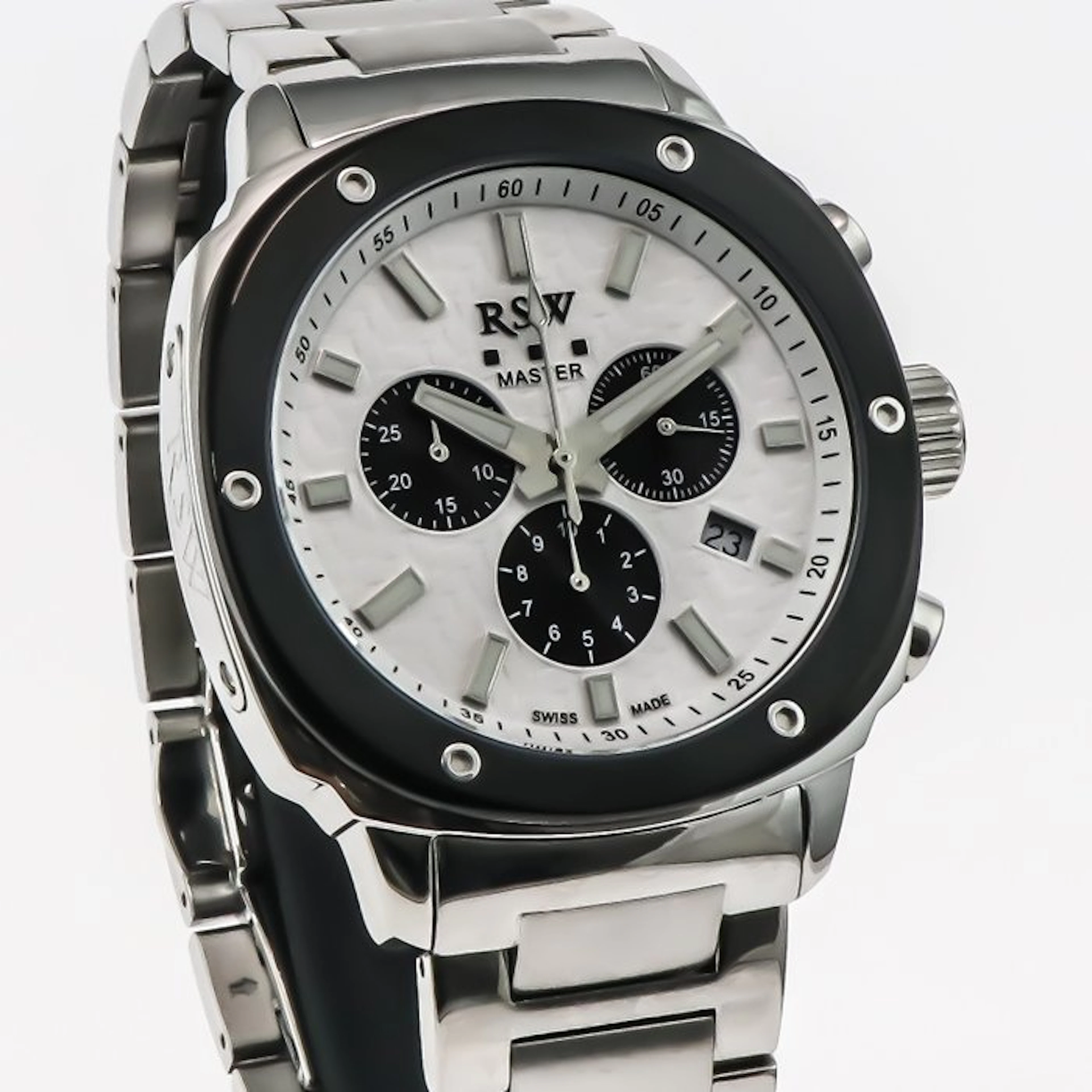 RSW - Swiss Made chronograph Watch - RSWM146-SB-1 - No...