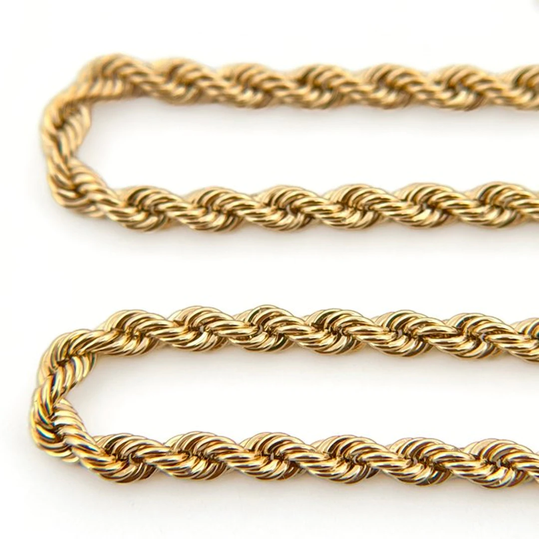 No reserve price - Bracelet - 18 kt. Yellow gold - Fune - 19 cm