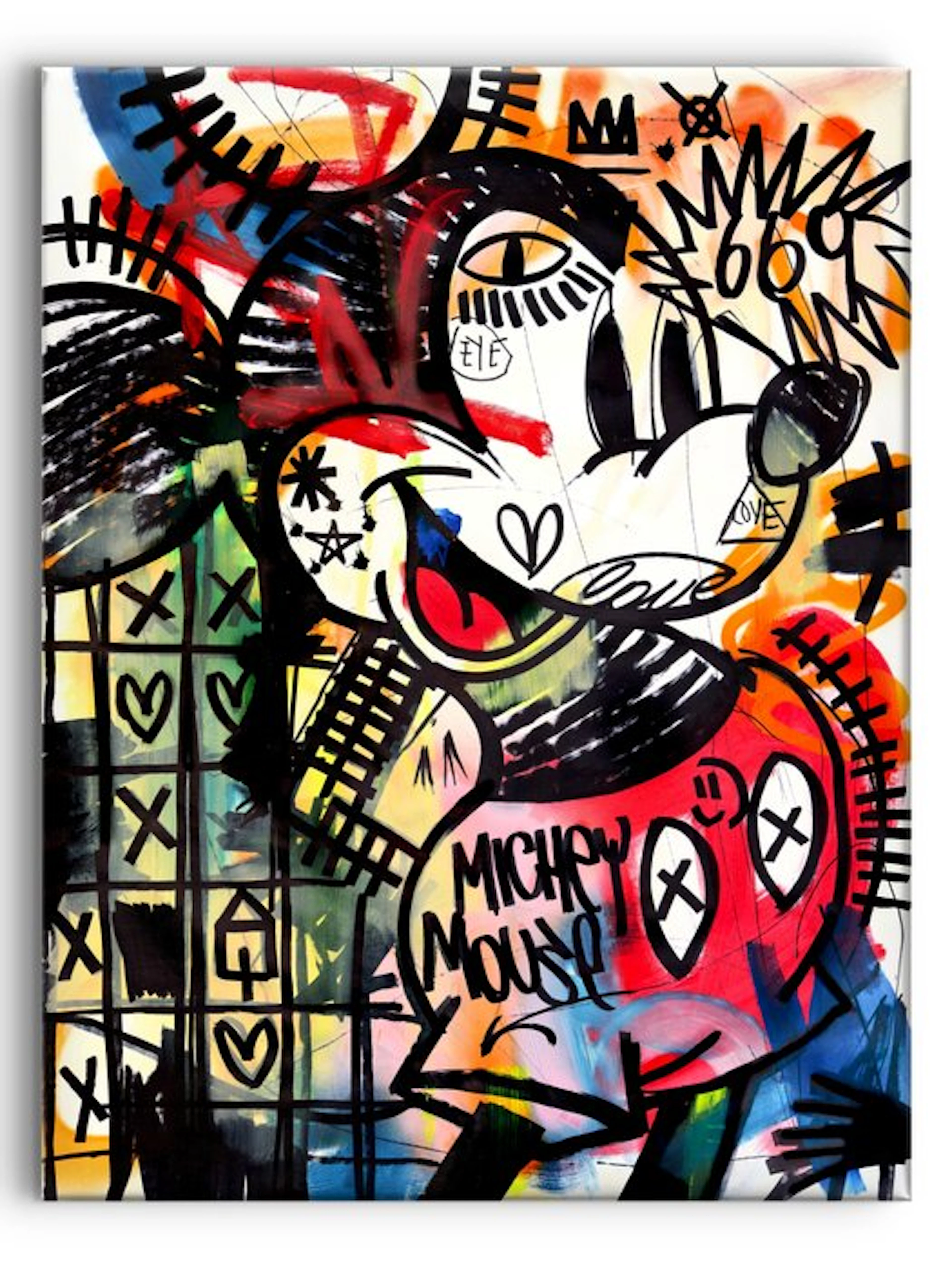 LACRISS (1990) - LEGEND UNIQUE MICKEY MOUSE - GEOMETRIC...