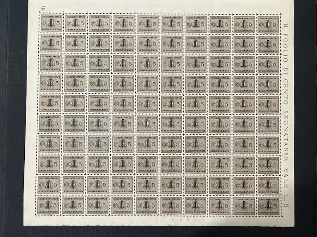 Italy 1944 - RSI postage stamp