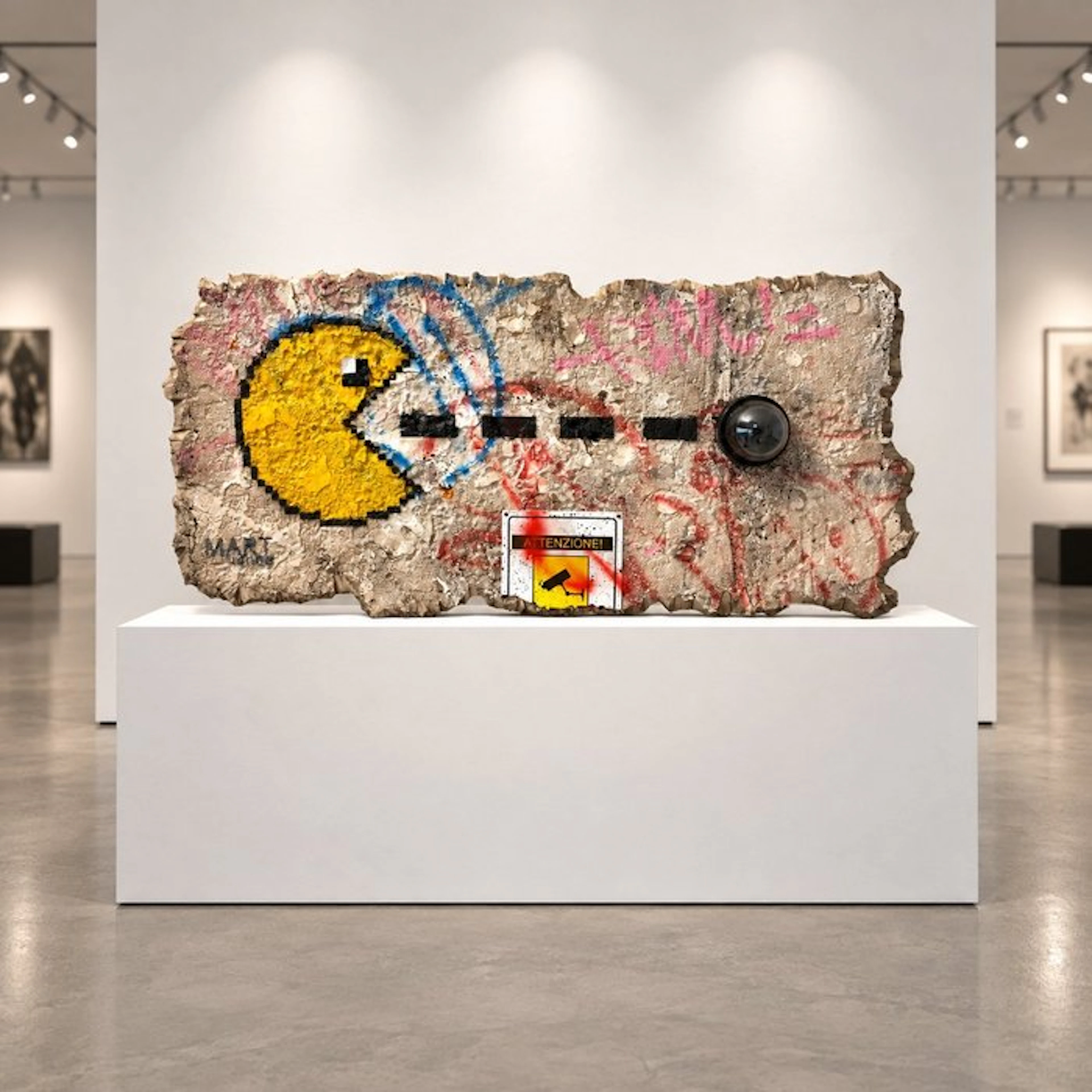 Mart Signed (XX) - PAC-MAN EAT THE SYSTEM