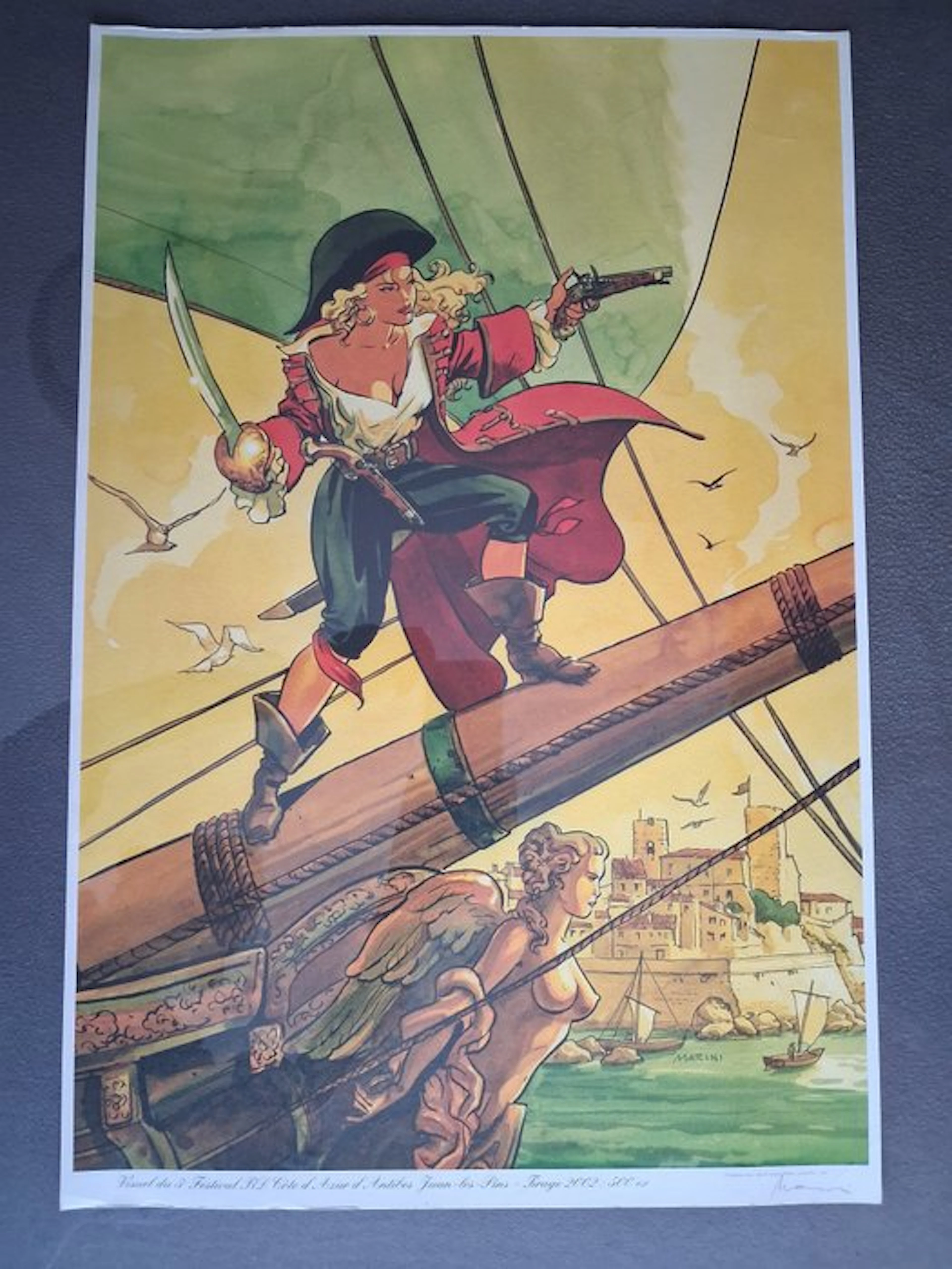 Marini - Pirates - 1 Screen printing - 2002