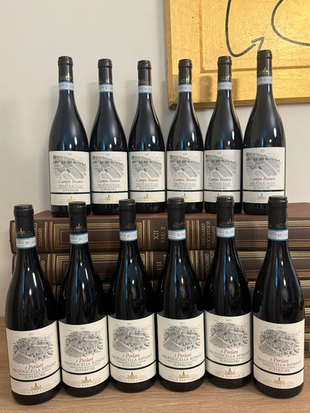2021 6x I Perlari Valpolicella Ripasso and 2020 6x Campo...
