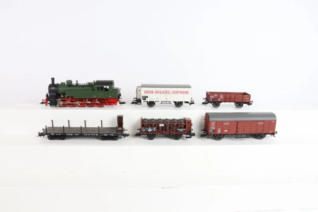 Fleischmann H0 - 4893 - Train set (1) - Prussian freight train set Era I - KPEV