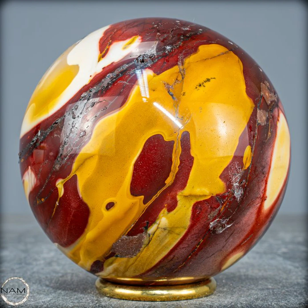 Rare Natural Top Quality Mookaite Sphere- 1158.52 g