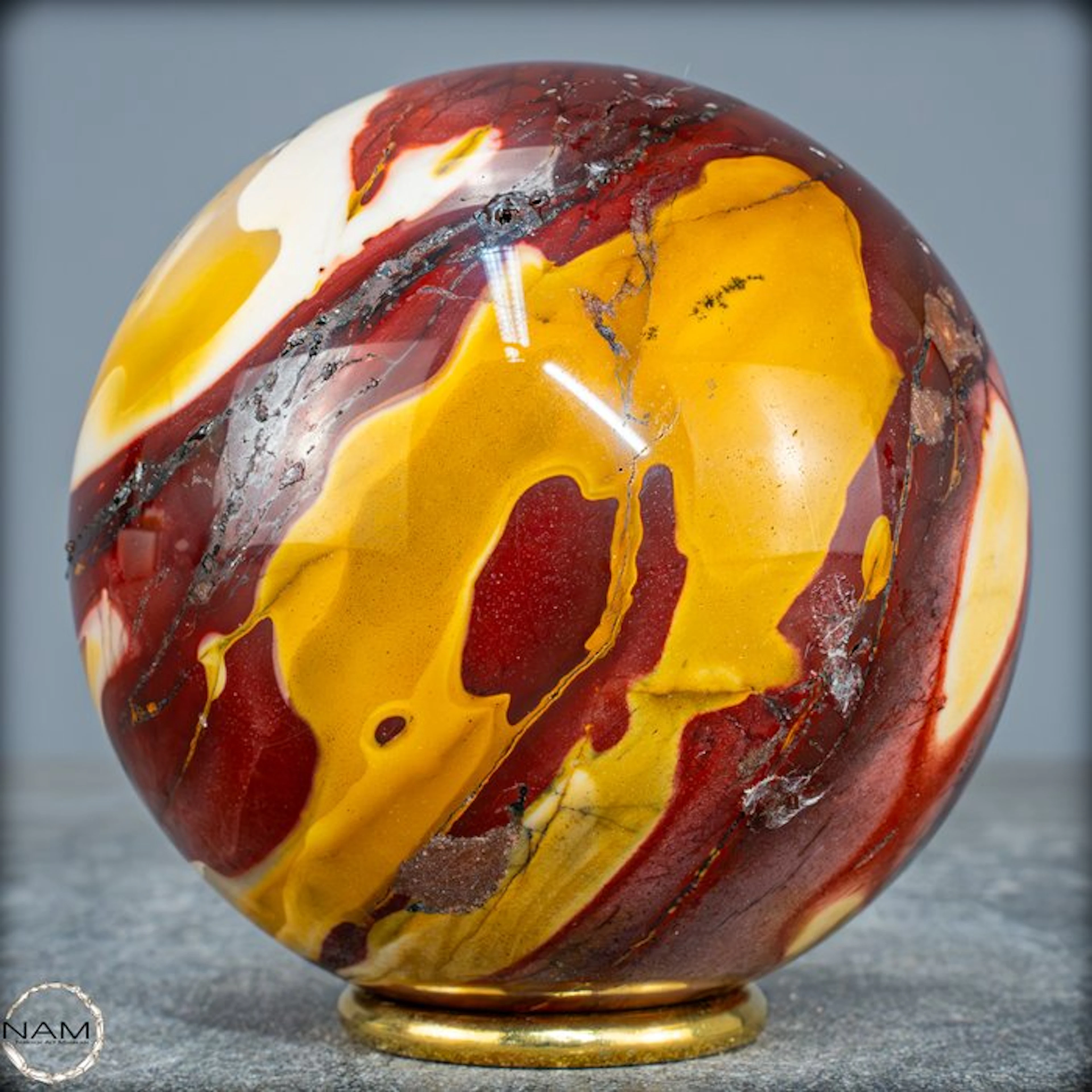 Rare Natural Top Quality Mookaite Sphere- 1158.52 g