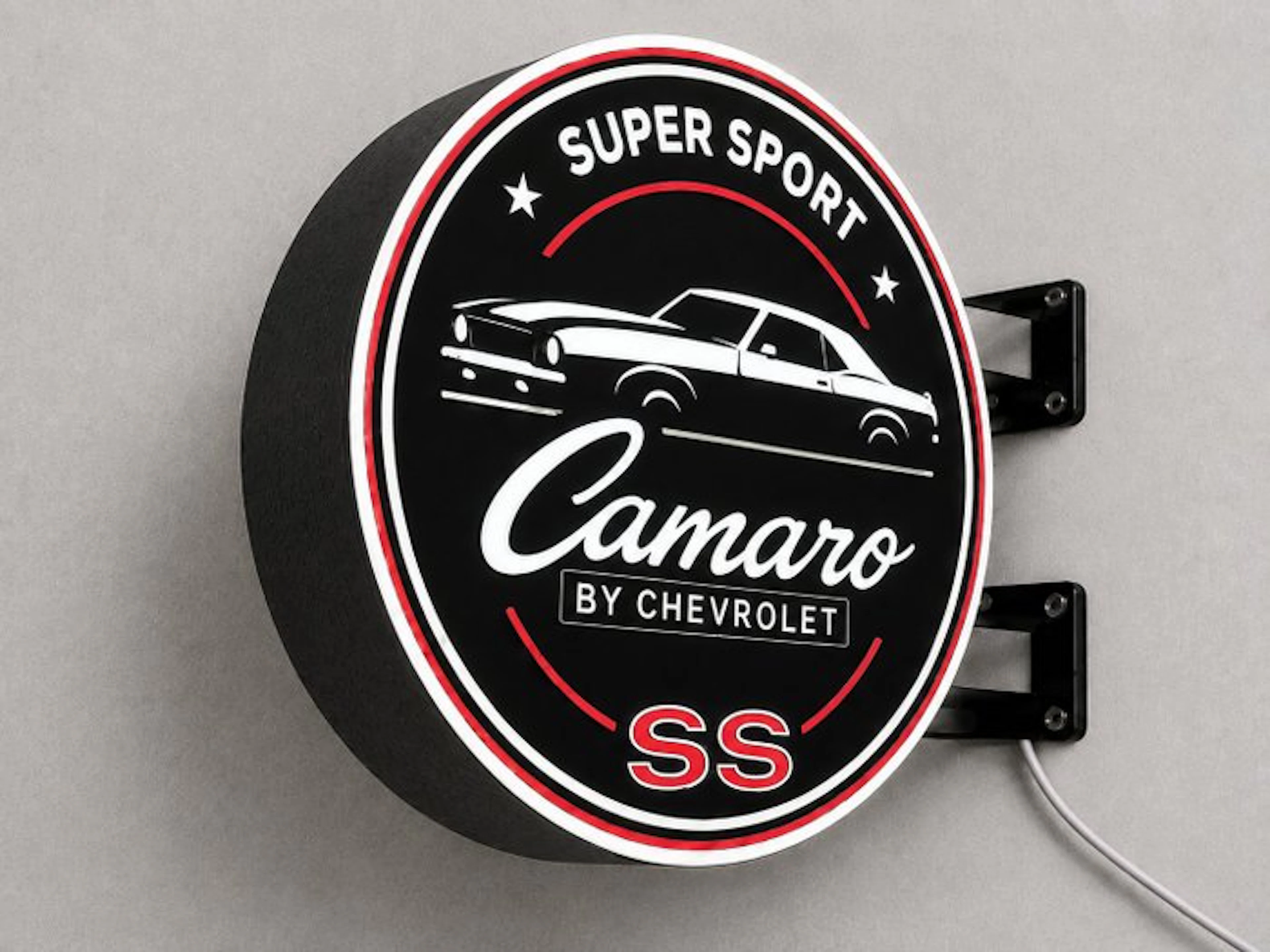 Camaro Chevrolet - Hanging lamp - Bifacial - ABS - Artisanal