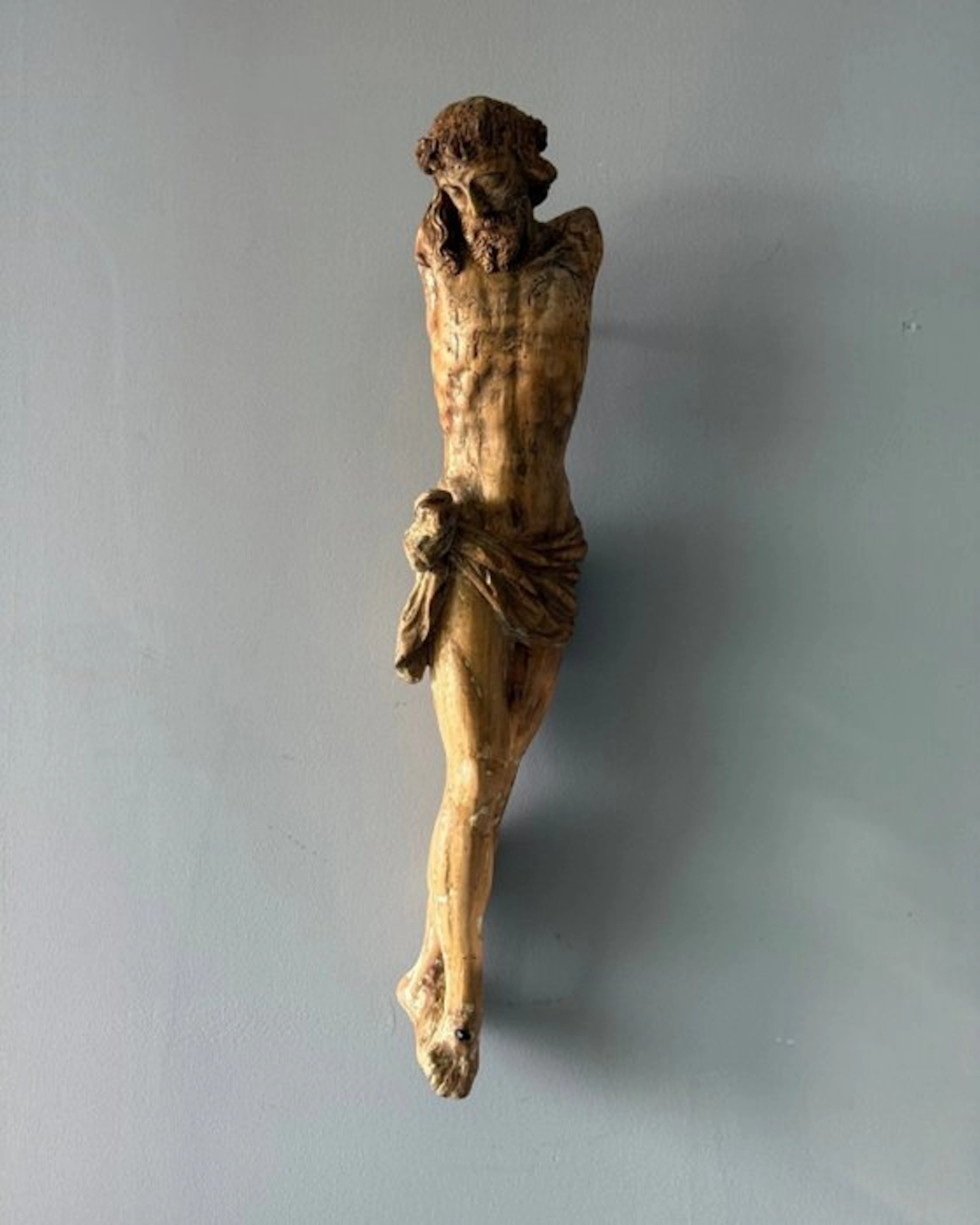 Sculpture, Cristo morto renaissance - 66 cm - Wood