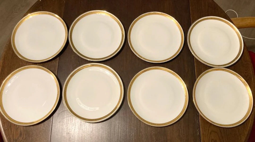 Bernardaud & Co. Limoges - Serving plate (8) - Porcelain
