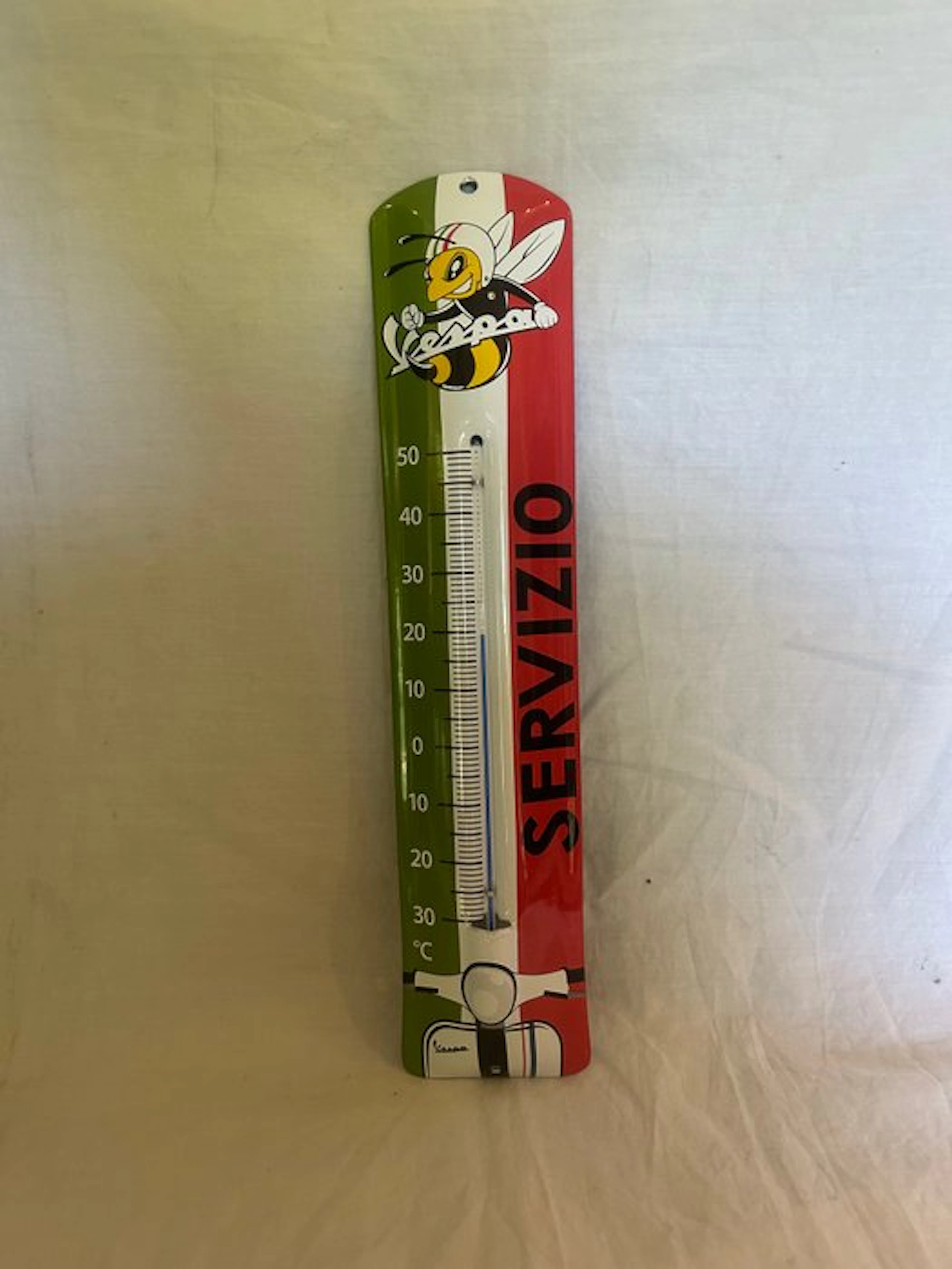 Enamel thermometer Vespa - Enamel sign - Enamel