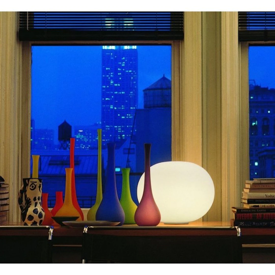 Flos - Jasper Morrison - Table lamp - Glo-Ball basic 1 - Glass, Aluminium