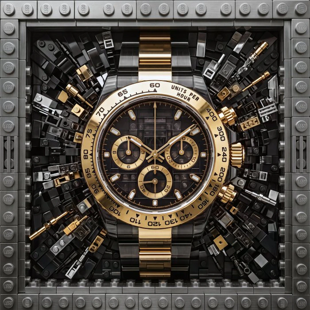 Artxlife - Lego Exclusive Black&Gold Chronograph