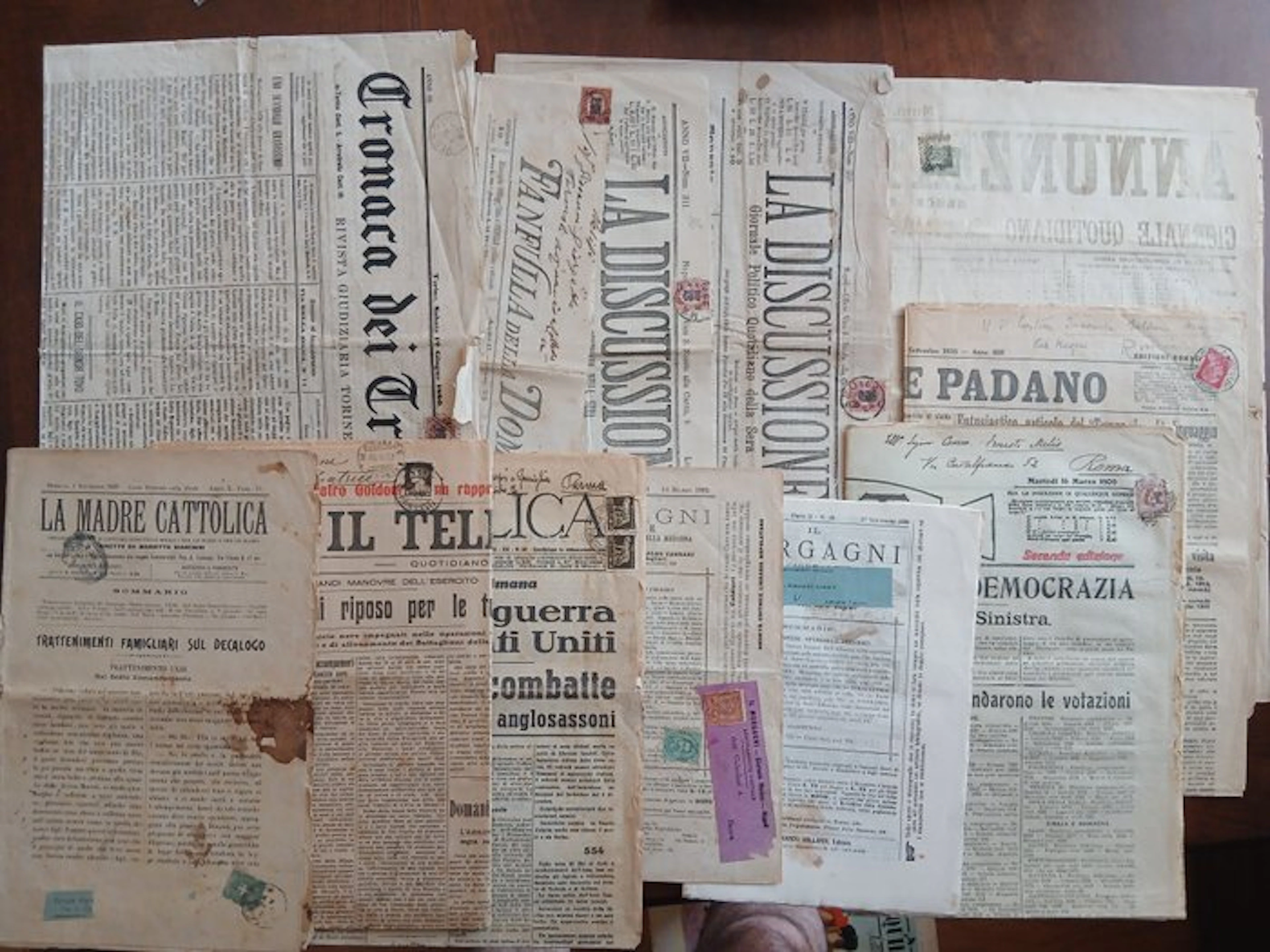 Italy Kingdom 1870/1928 - I use your newspaper.