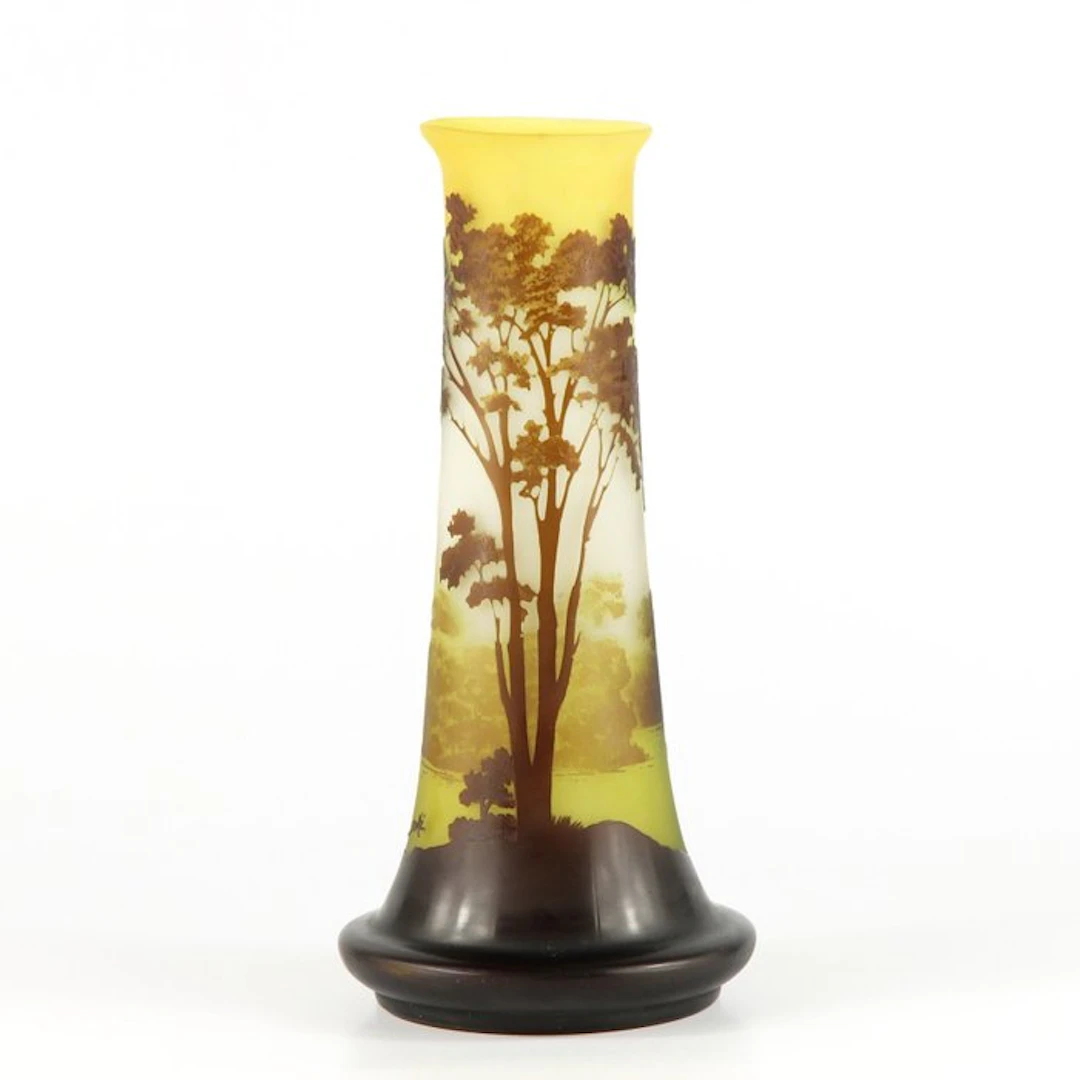 Emile Gallé - Vase - Glass