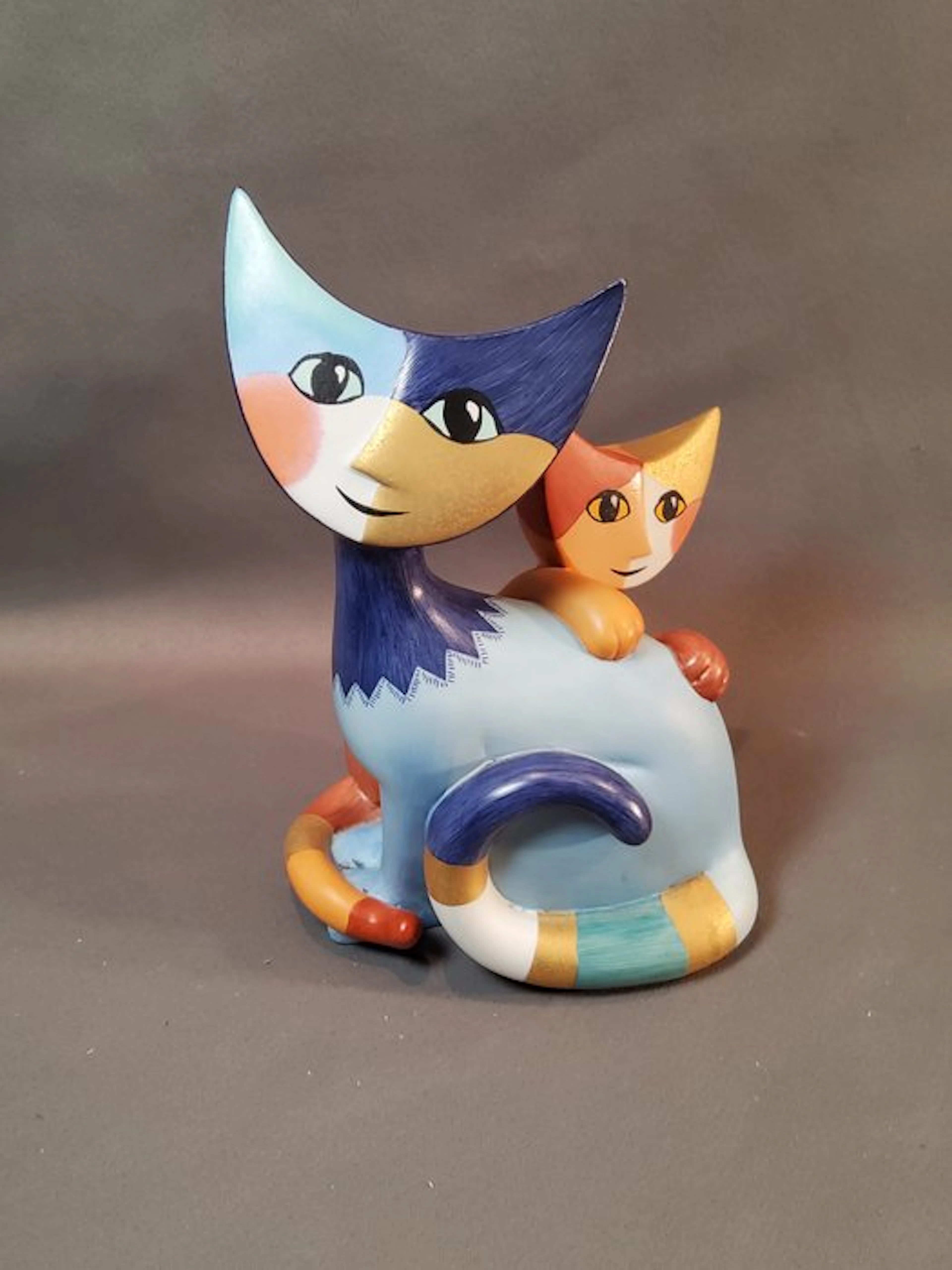 Goebel - Figurine - Rosina Wachtmeister Jahreskatze - Porcelain
