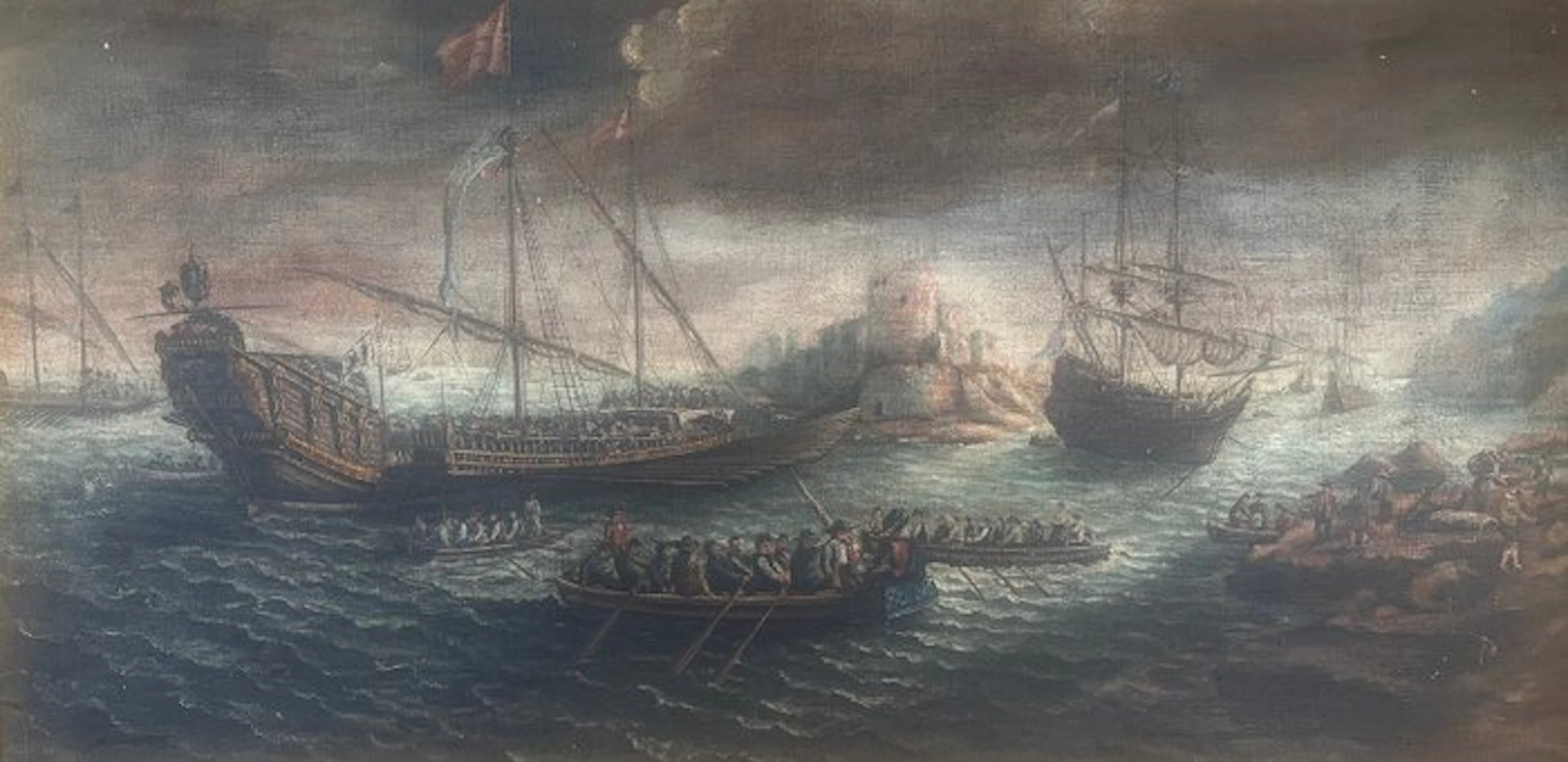 Seguidor de Gaspard van Eyck (XVIII), Follower of - Marina