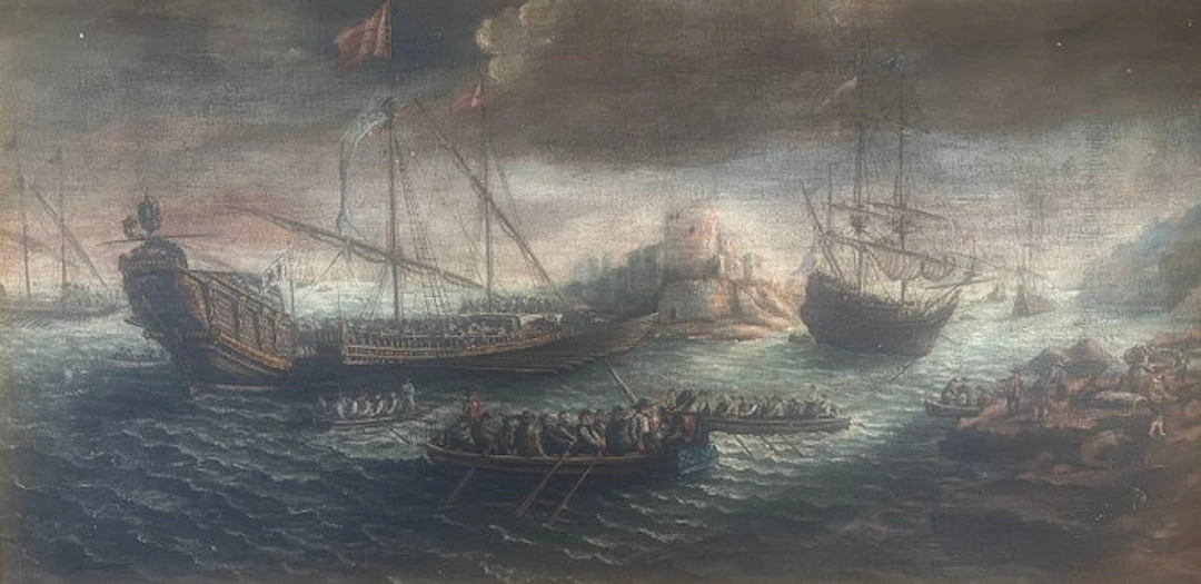 Seguidor de Gaspard van Eyck (XVIII), Follower of - Marina