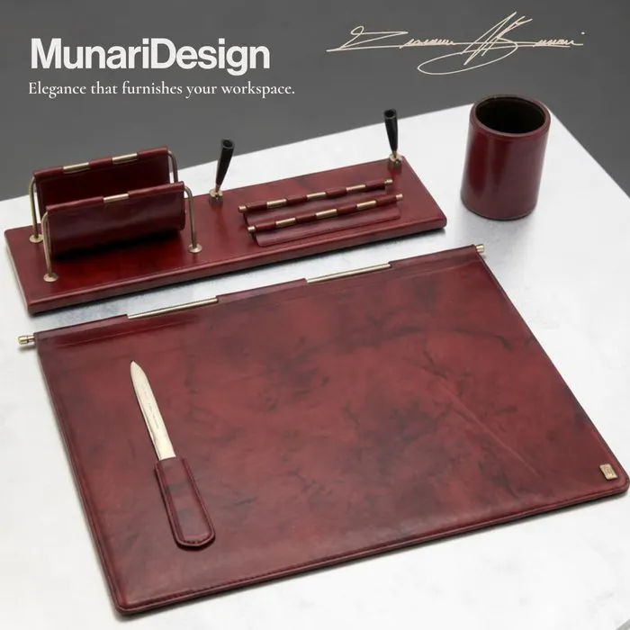 Prestigioso Set da 4 Prezzi da Scrivania MUNARI - In...