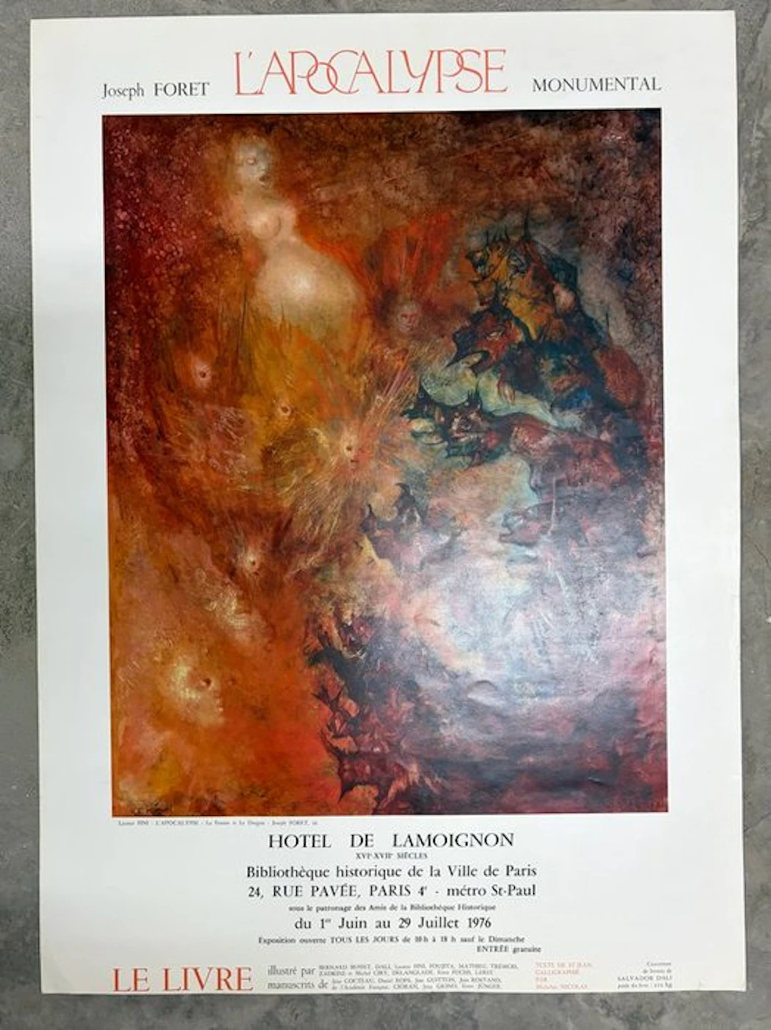 Leonor Fini (1907-1996) - La Femme et Le Dragon