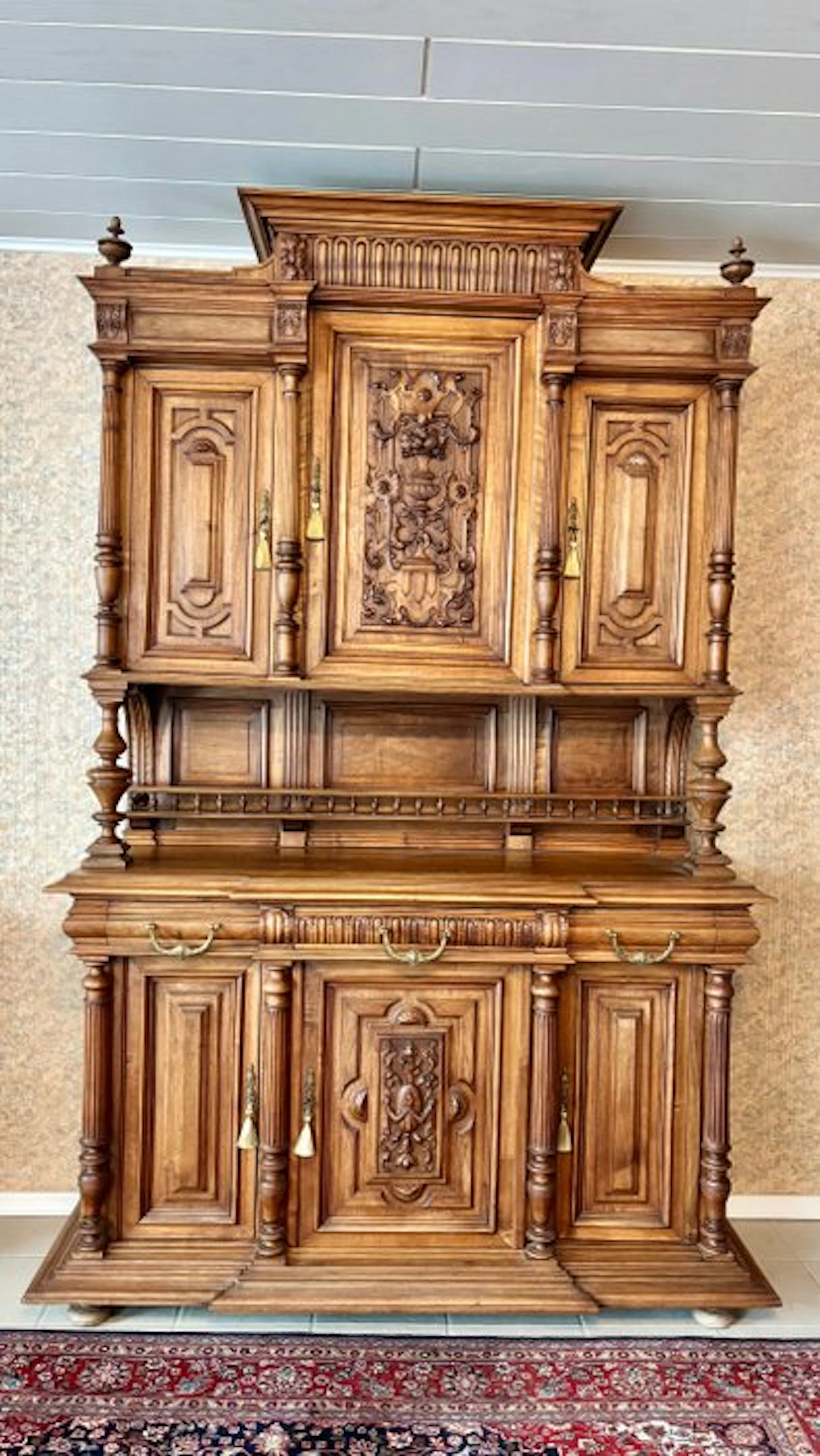 Buffet cabinet - Oak - Gründerzeit Henry II.