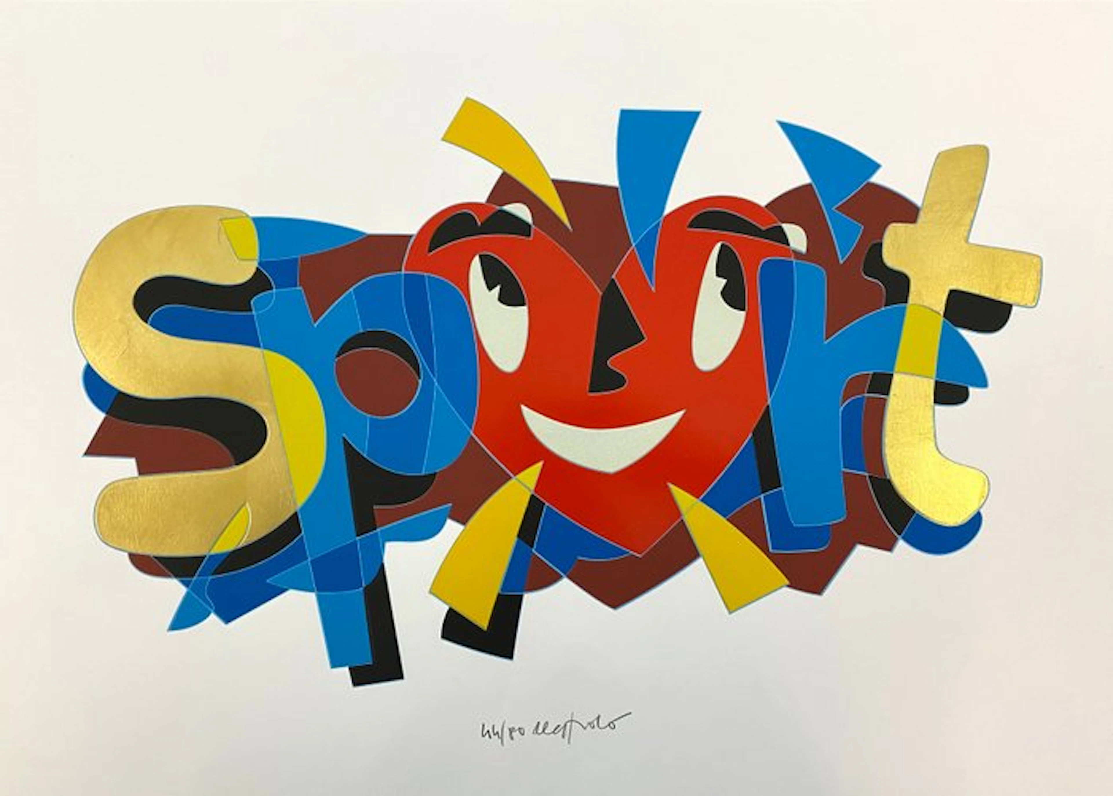 Ugo Nespolo (1941) - Sport