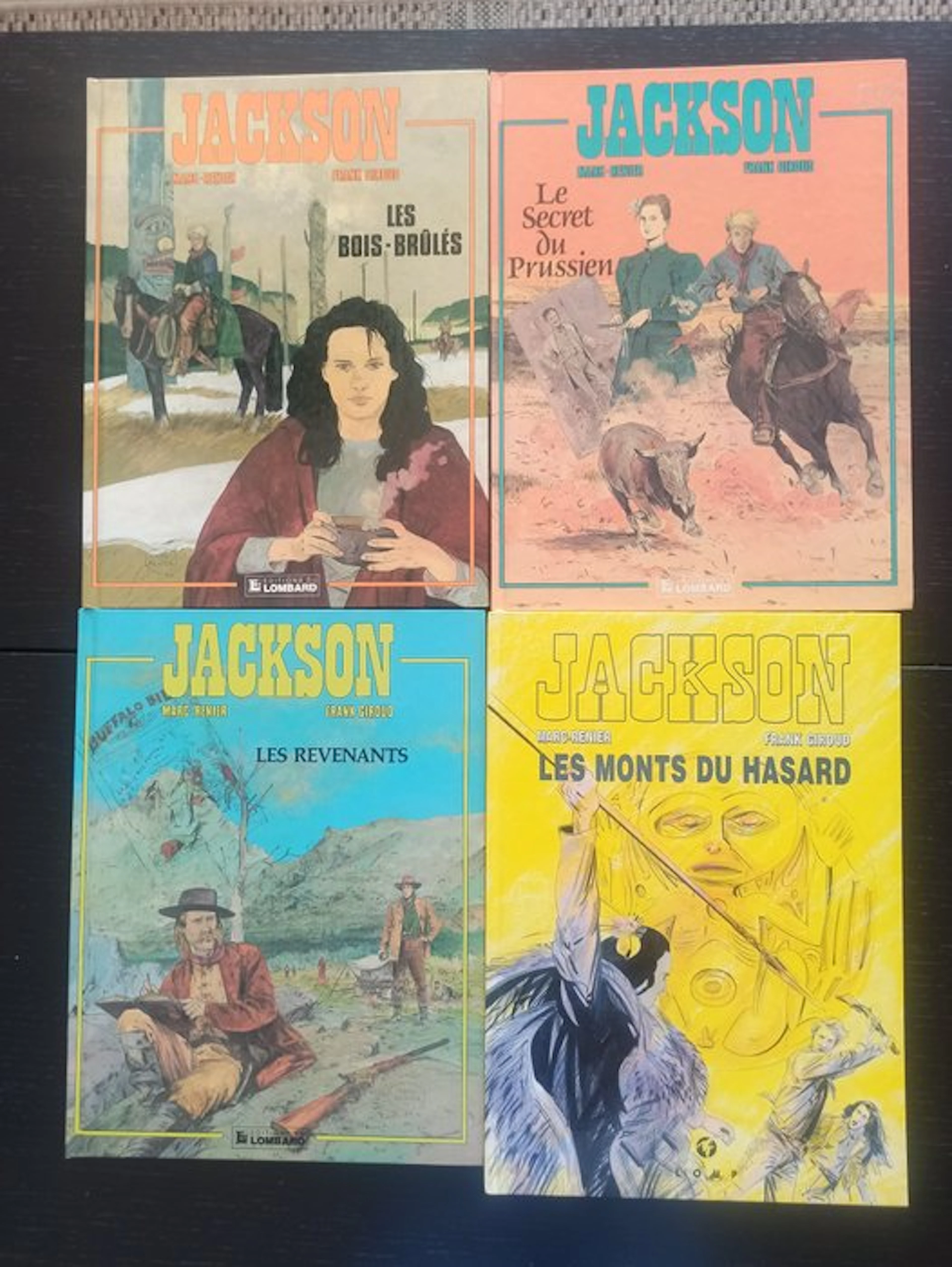 Jackson T1 à T4 - Série complète - 4x C - 4 Album - First...