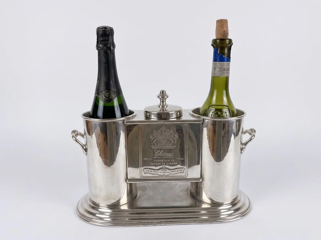 Wine cooler - Wine Cooler for two bottles with...