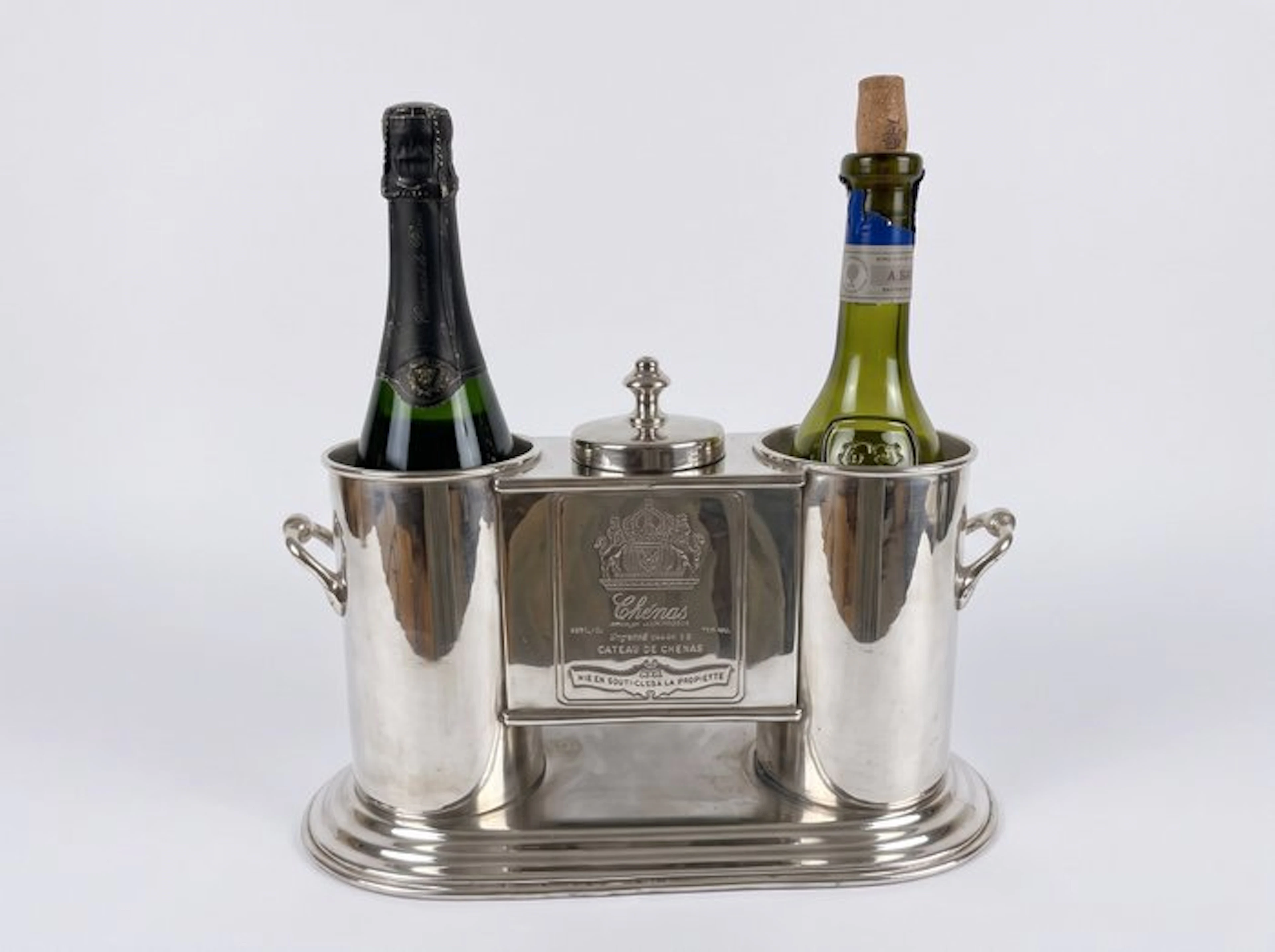 Wine cooler - Wine Cooler for two bottles with...