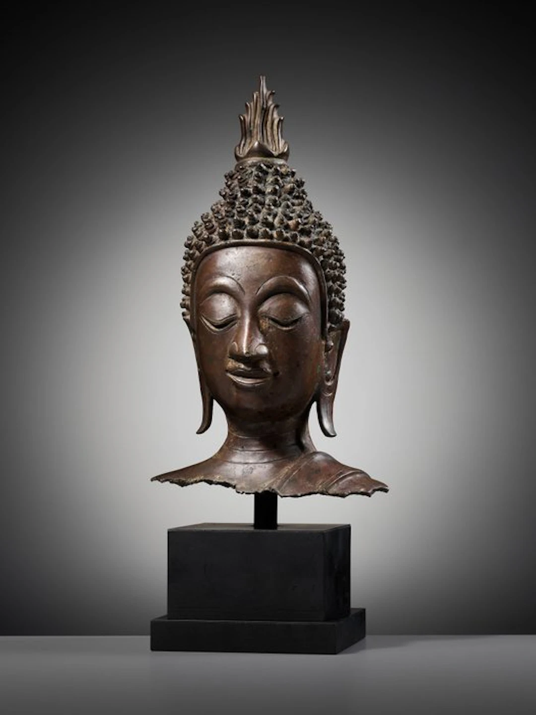Laos – Kingdom of Lan Xang Bronze / copper alloy Large...