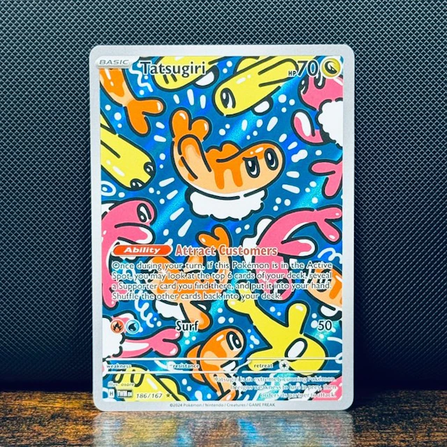 Pokémon Card - Tatsugiri 186 - Pokemon