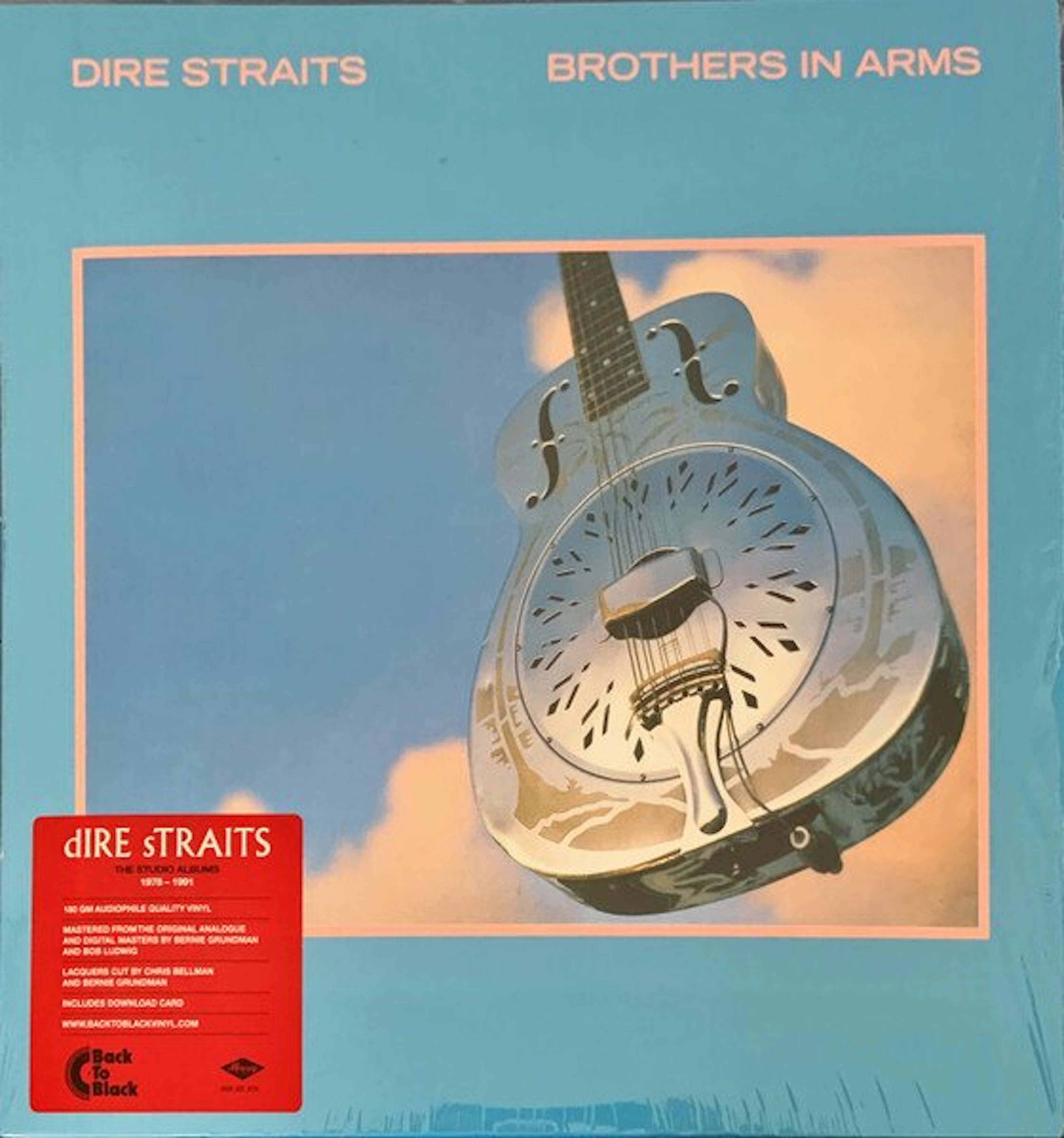 Dire Straits (Mark Knopfler) 2 LP Set " Brothers In Arms...
