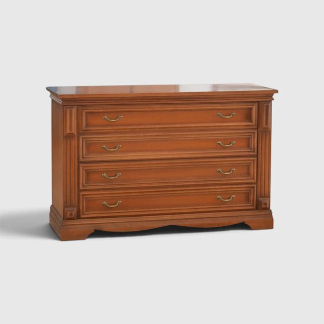 Chest of drawers - Wood, Metal - Chest of drawers