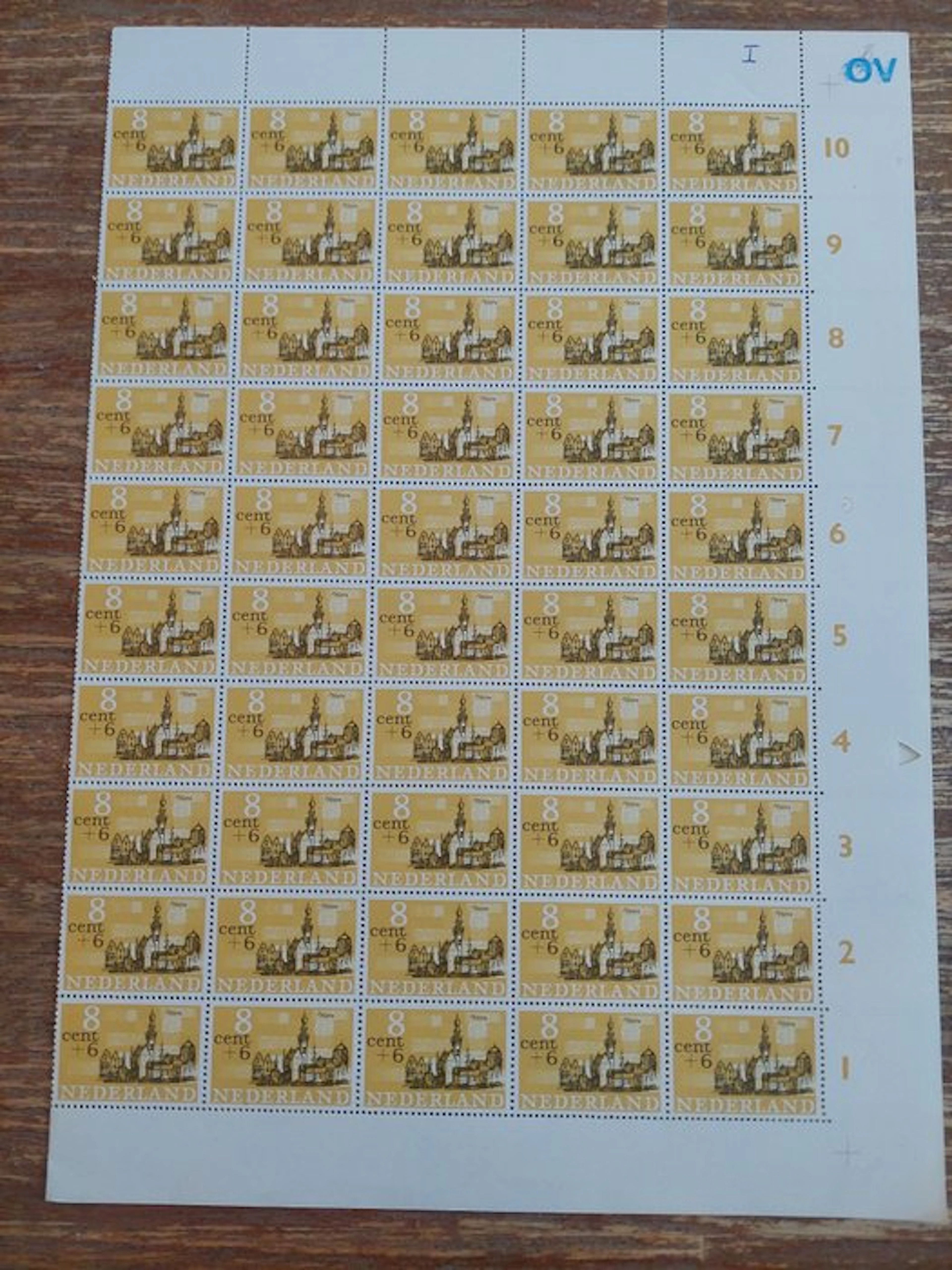 Netherlands 1965/1983 - Batch of 49 complete sheets.