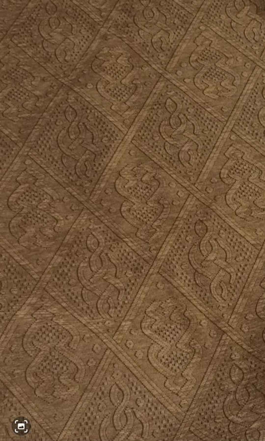 San leucio velluto damascato colore castoro 640x140 cm...