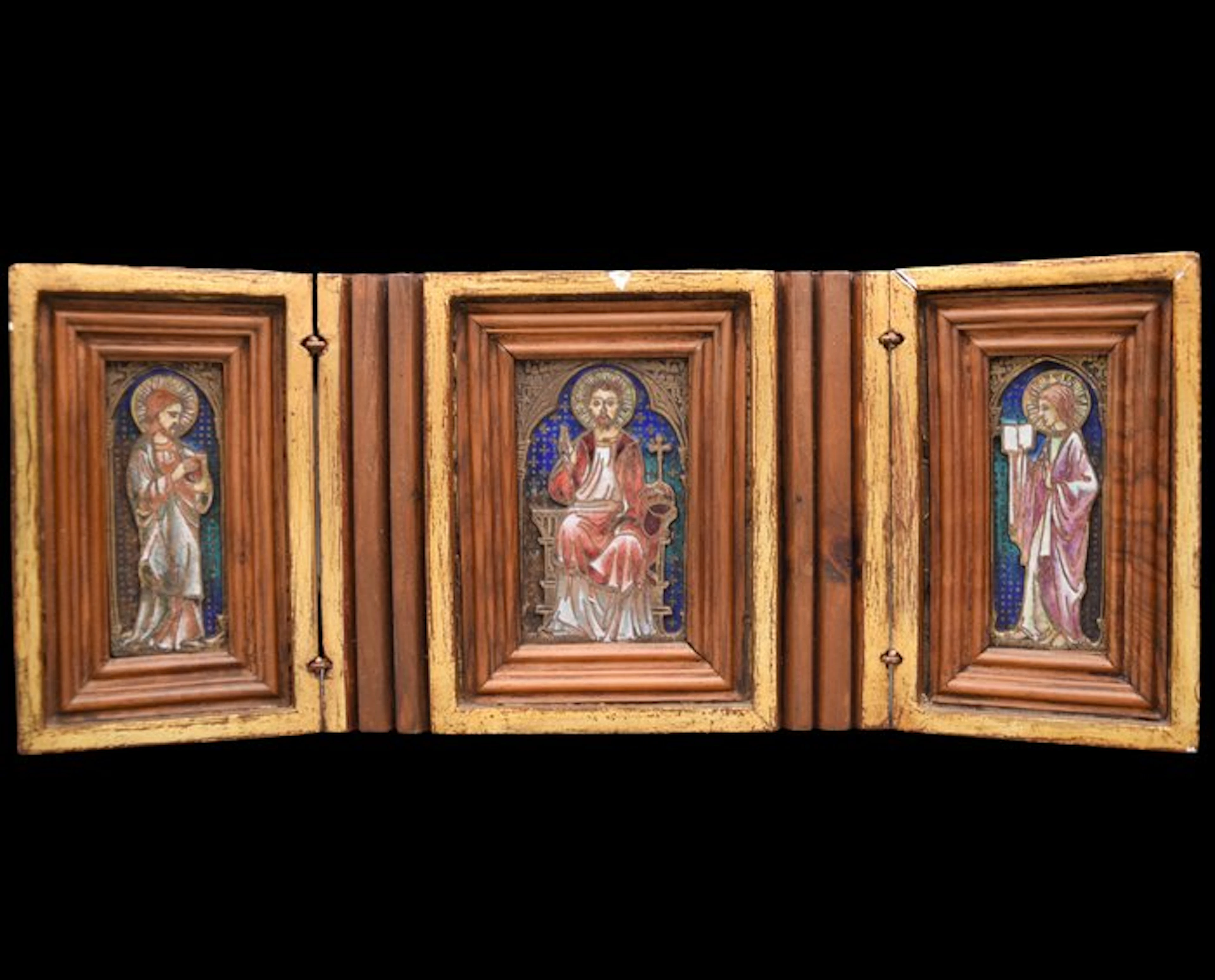 Modest MORATÓ OJER (1909–1993) - Triptych - Pantocrátor...