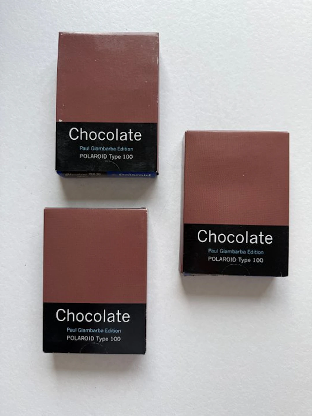 Polaroid, The Impossible Project 3x Type 100 Chocolate | Photo paper