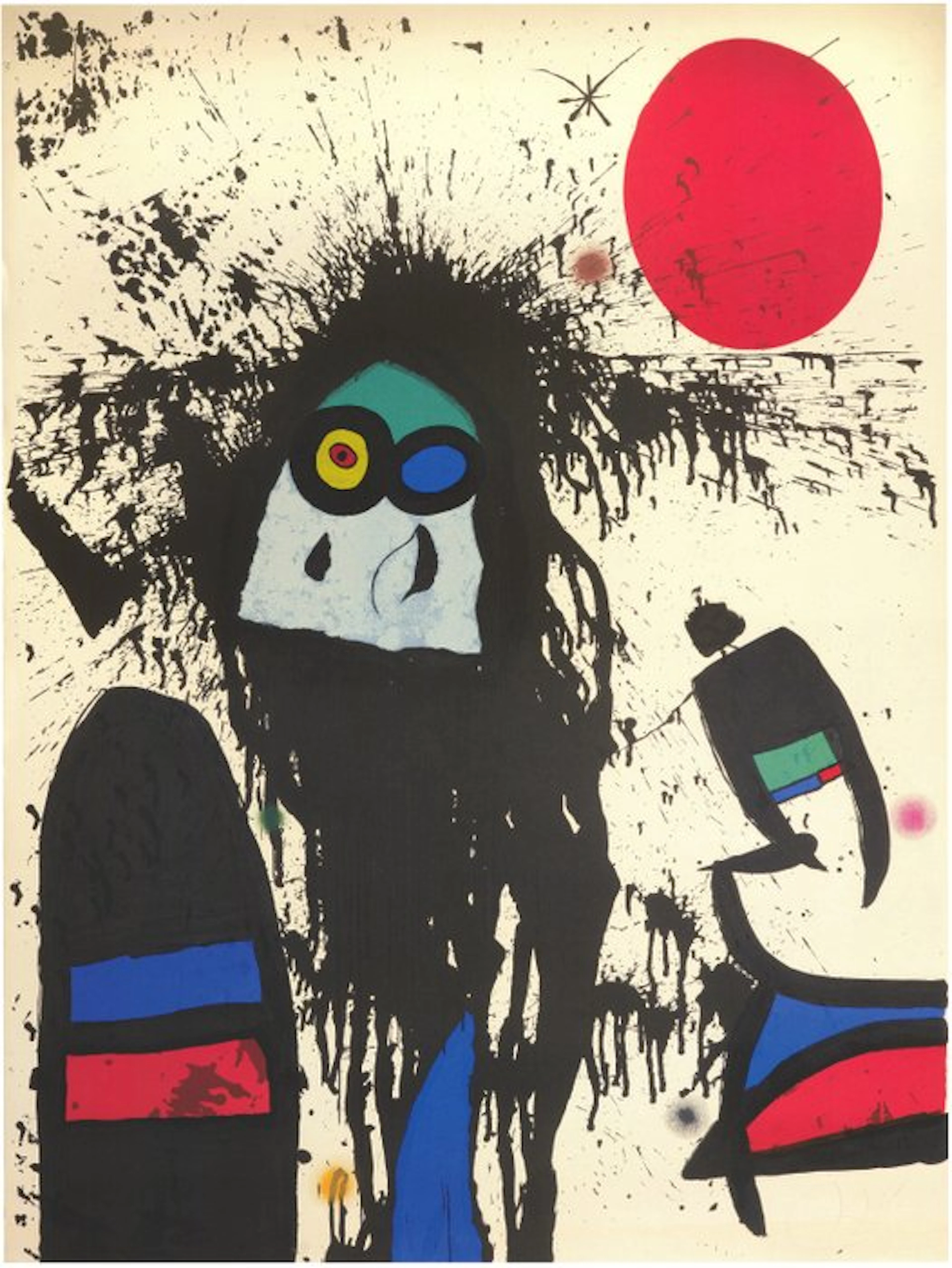 Joan Miró (1893-1983), d'après - La Ruisselante Solaire