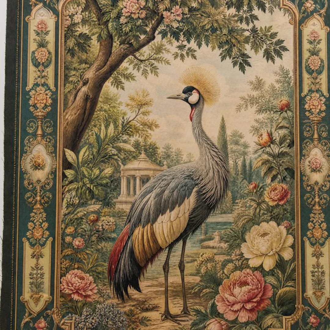 Panel - GA013 - Decorative "La Gru Incoronata" –...