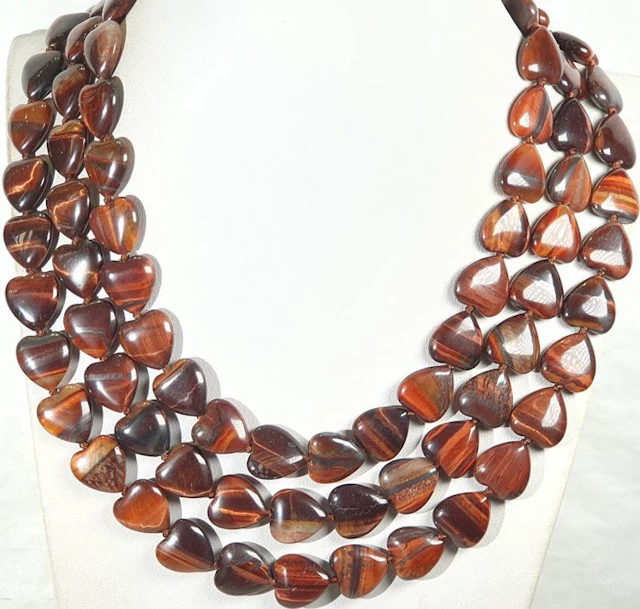 Ojo de Buey - NOVEDAD - Root Chakra: Fights fatigue - HIGH QUALITY - Necklace