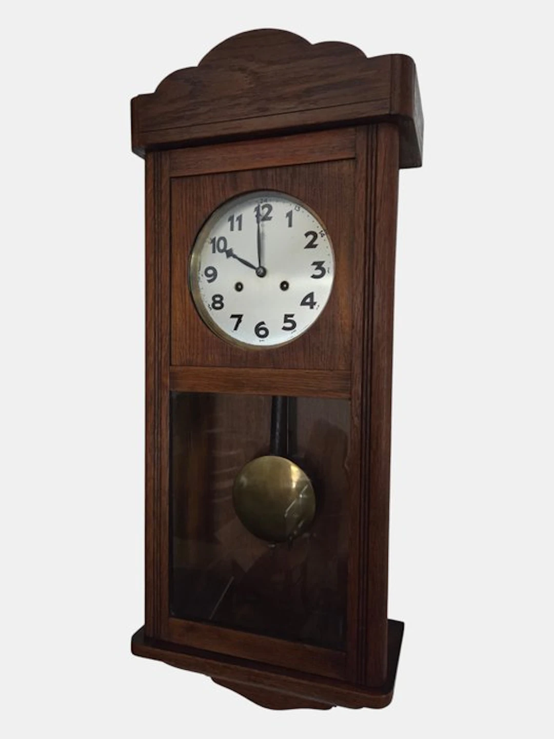 Wall clock - Wood - 1940-1950 - Old Junghans wall clock.