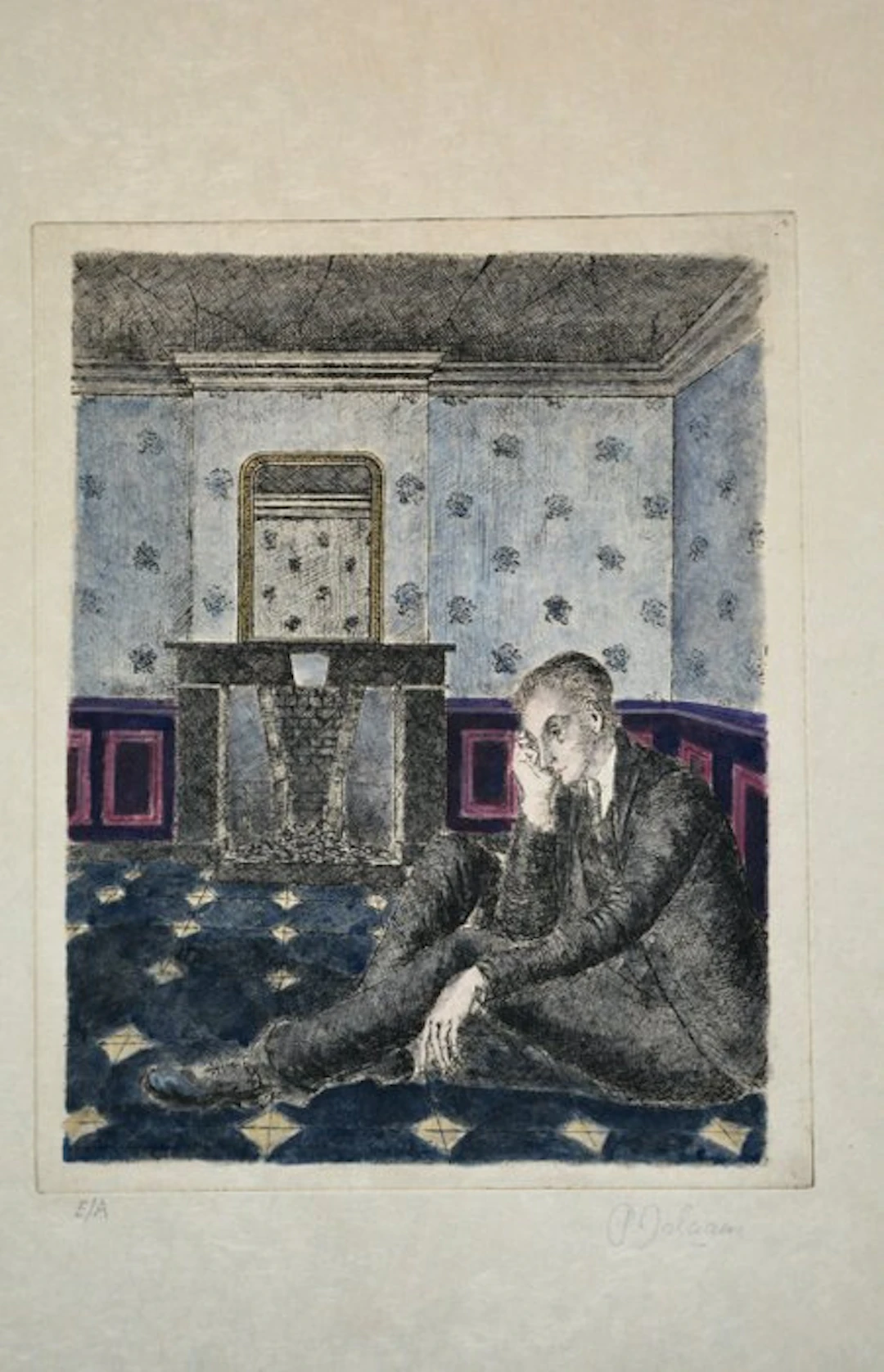 Paul Delvaux (1897-1994) - Le rèveur
