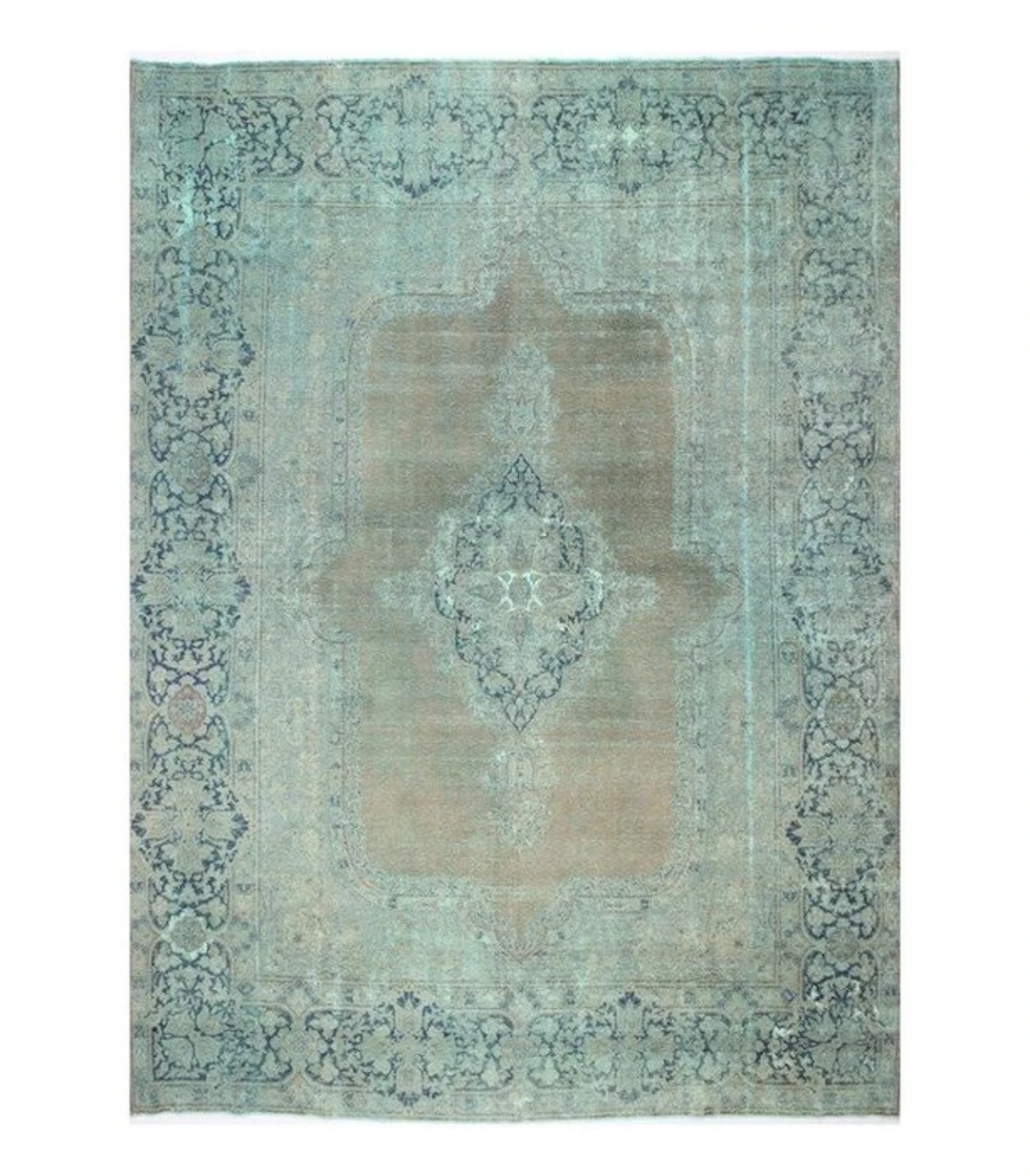Designer Modern Vintage Art Rug - Carpet - 405 cm - 295 cm - Modern Deco Art