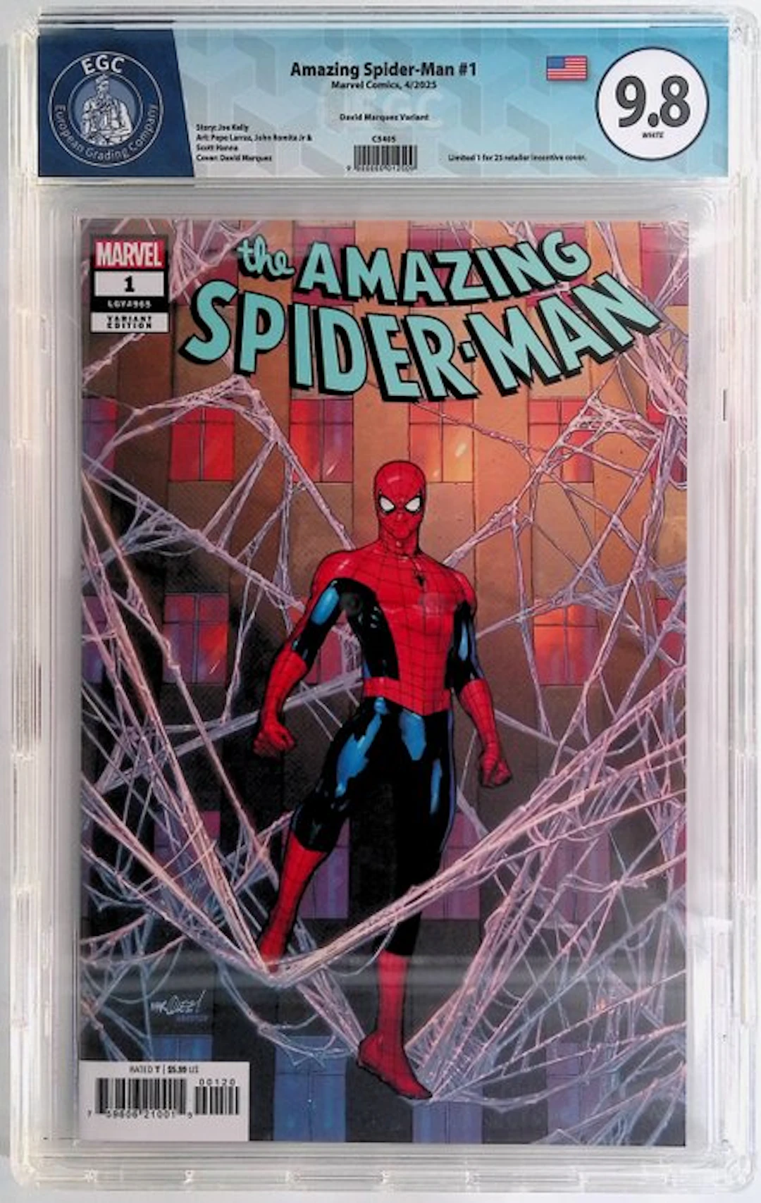 Amazing Spider-Man #1 - EGC 9.8 - 1 Graded comic...